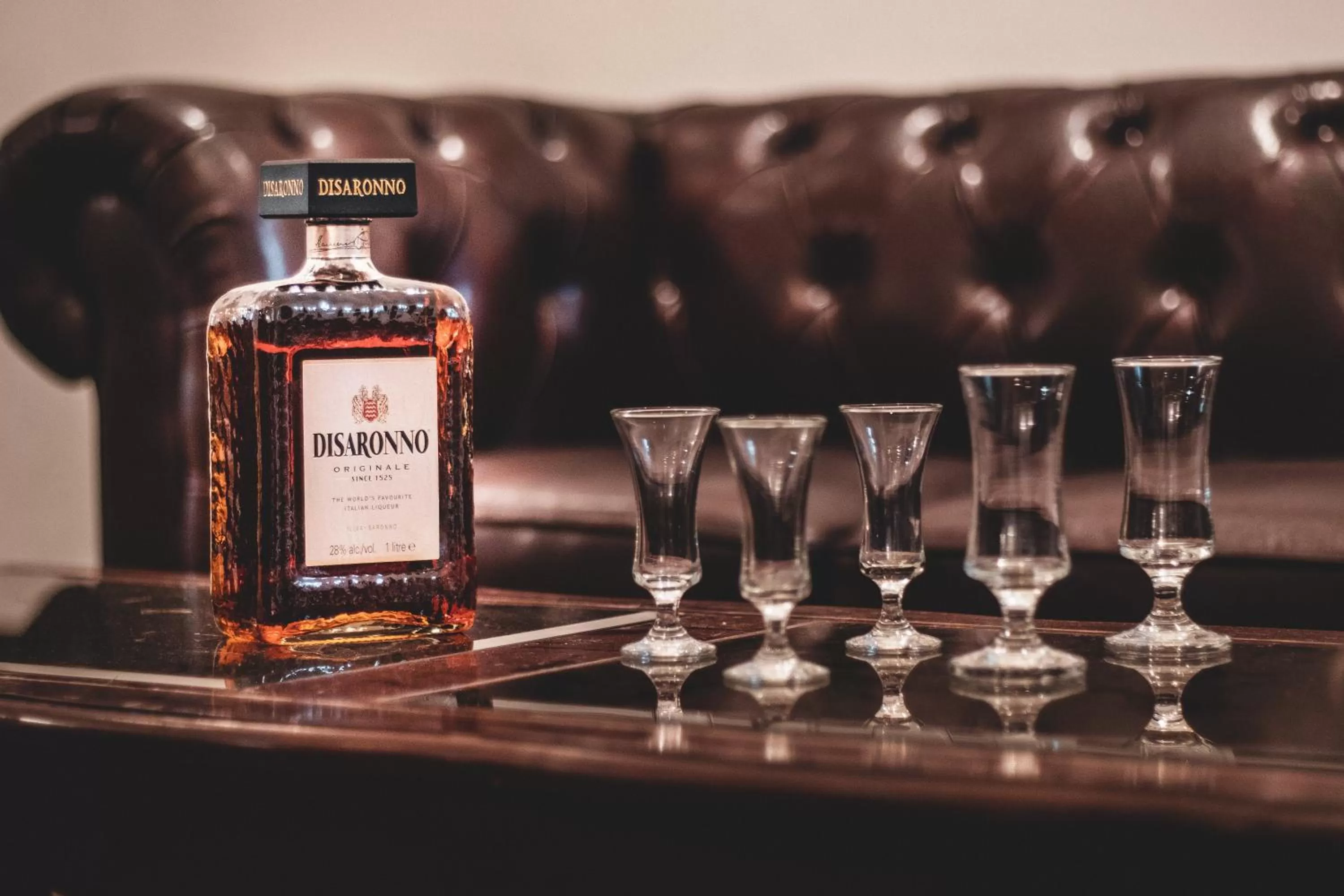 Alcoholic drinks in Keppels Head Hotel