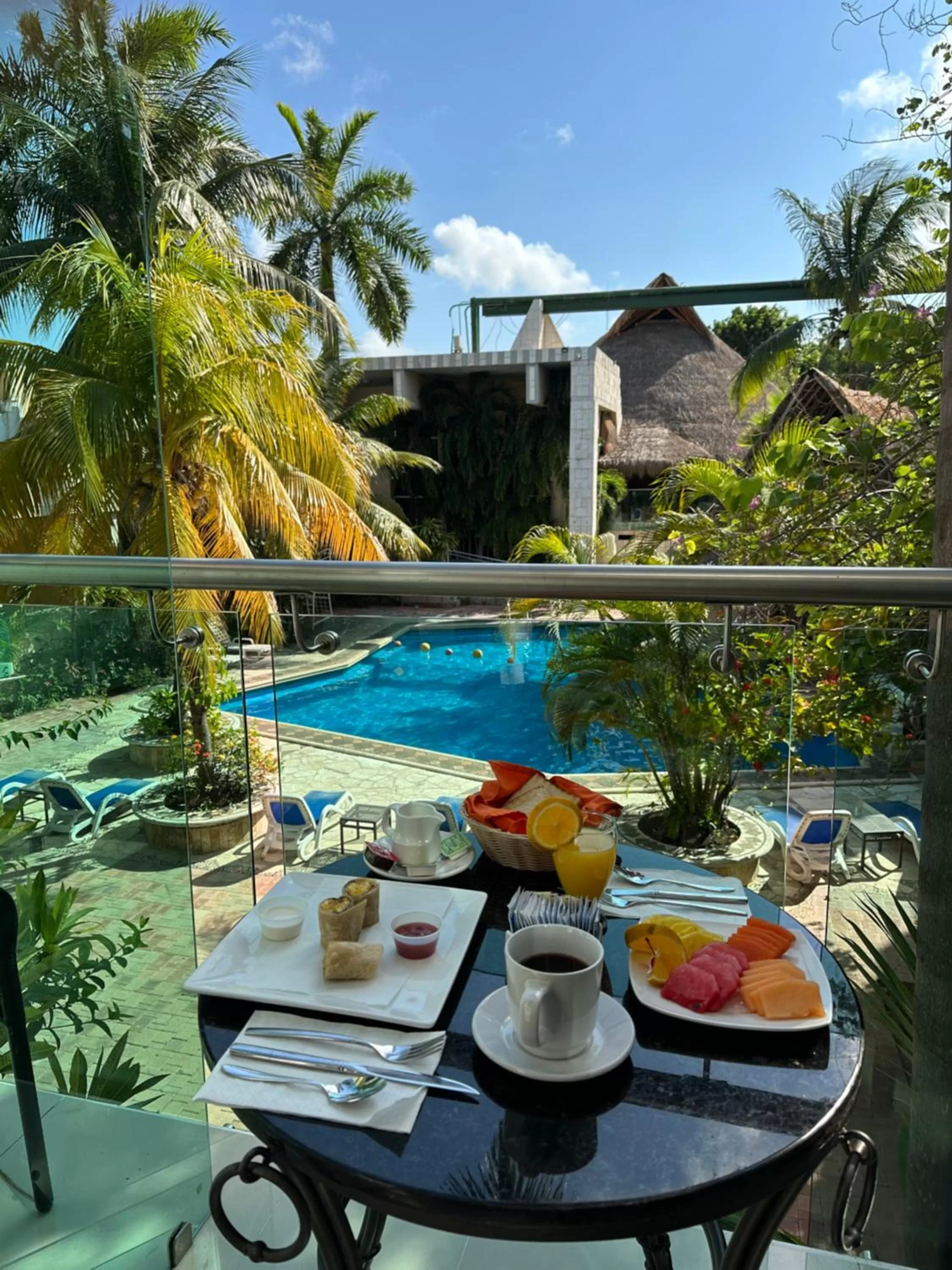 Balcony/Terrace in Hotel Plaza Caribe