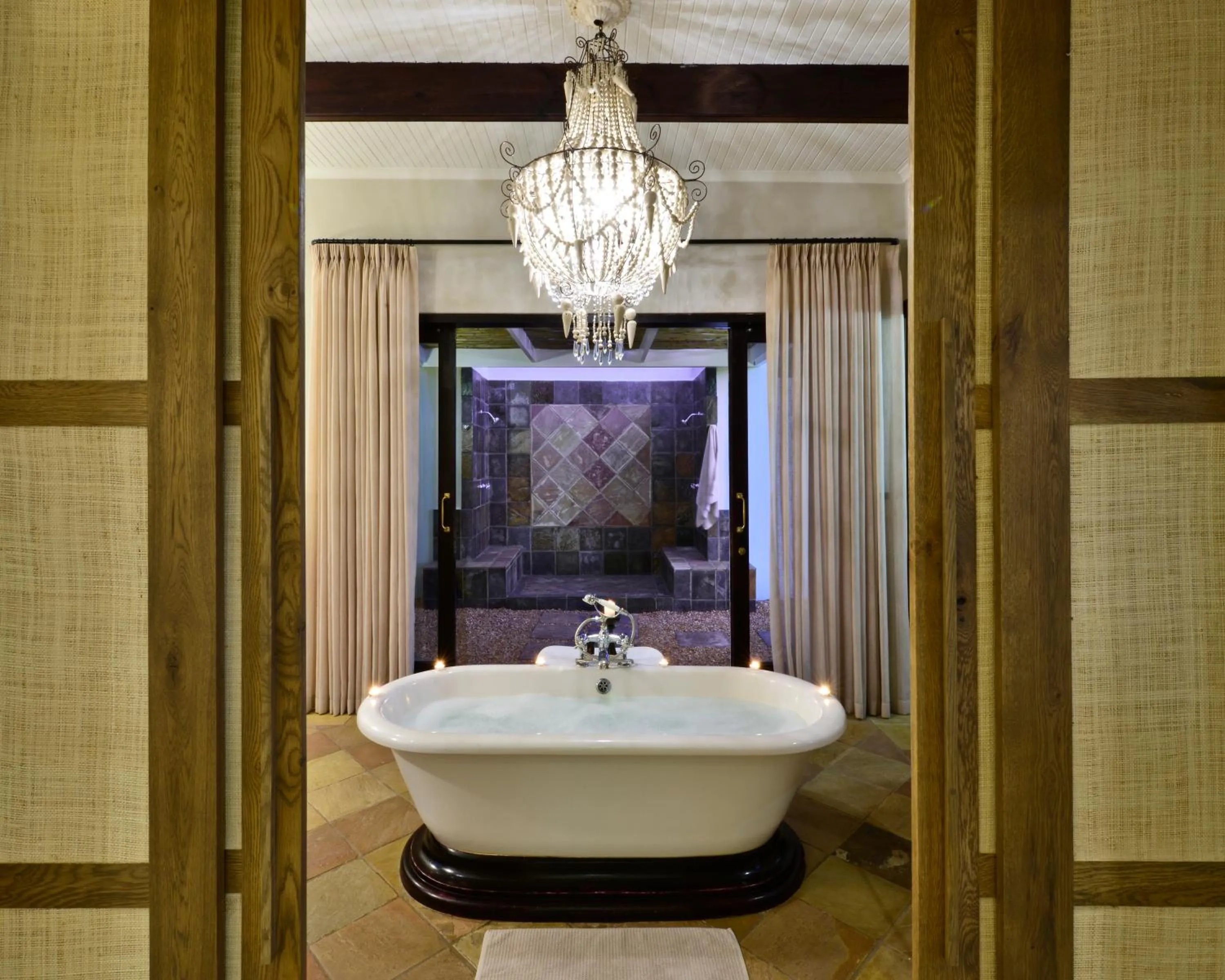 Bathroom in Sanbona Wildlife Reserve