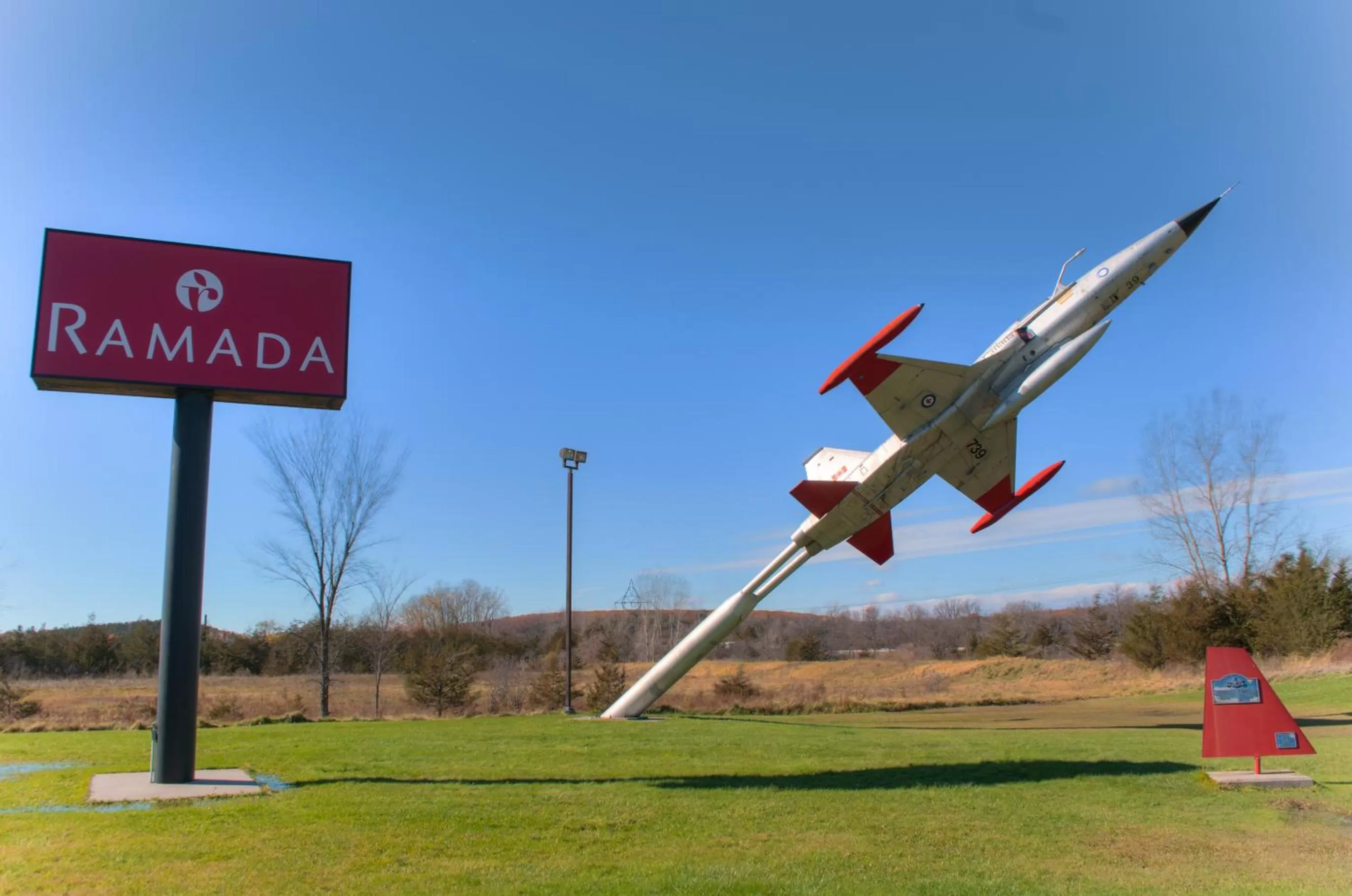 Property logo or sign in Ramada by Wyndham Trenton