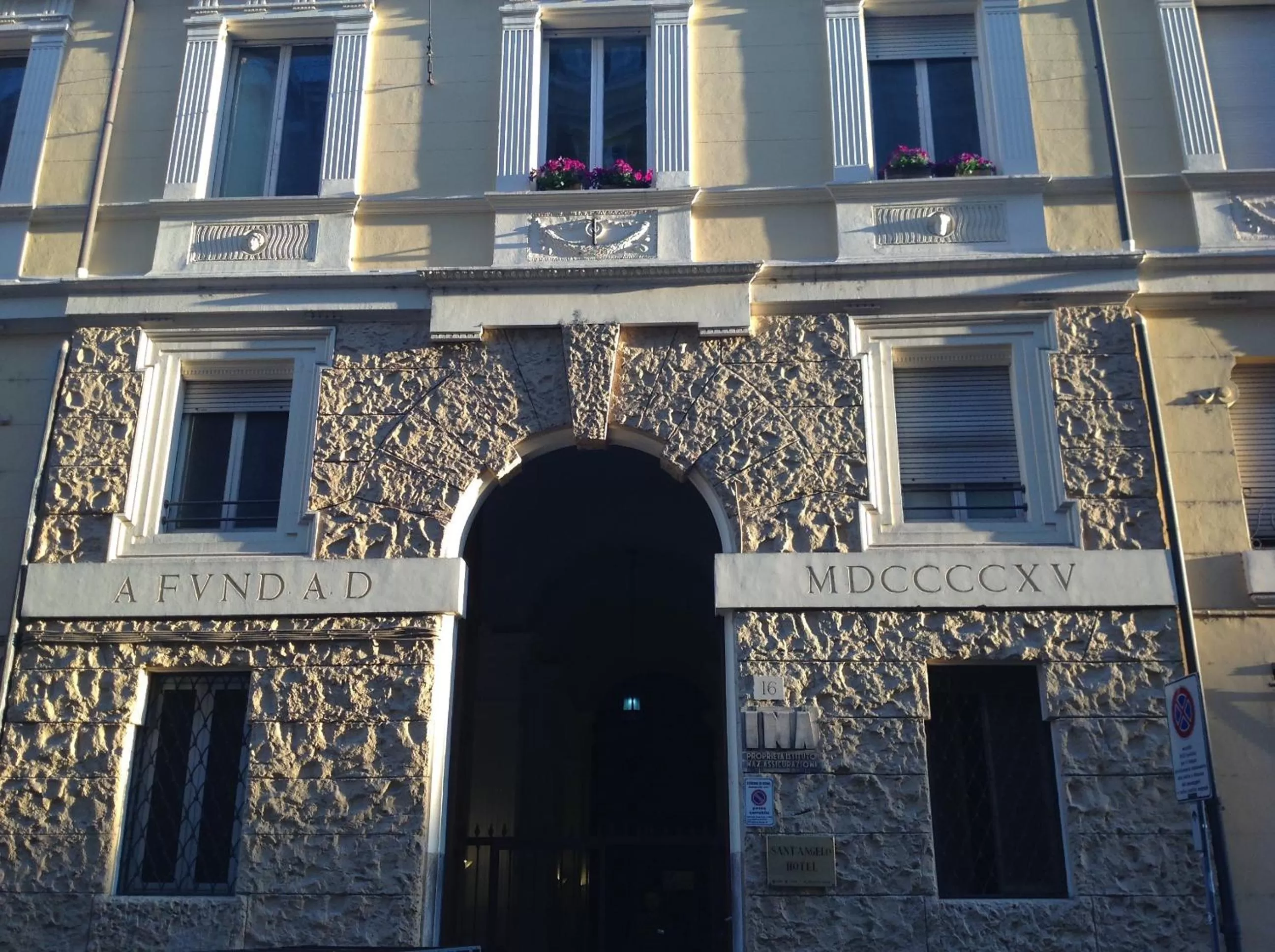 Facade/entrance in Hotel Sant'Angelo