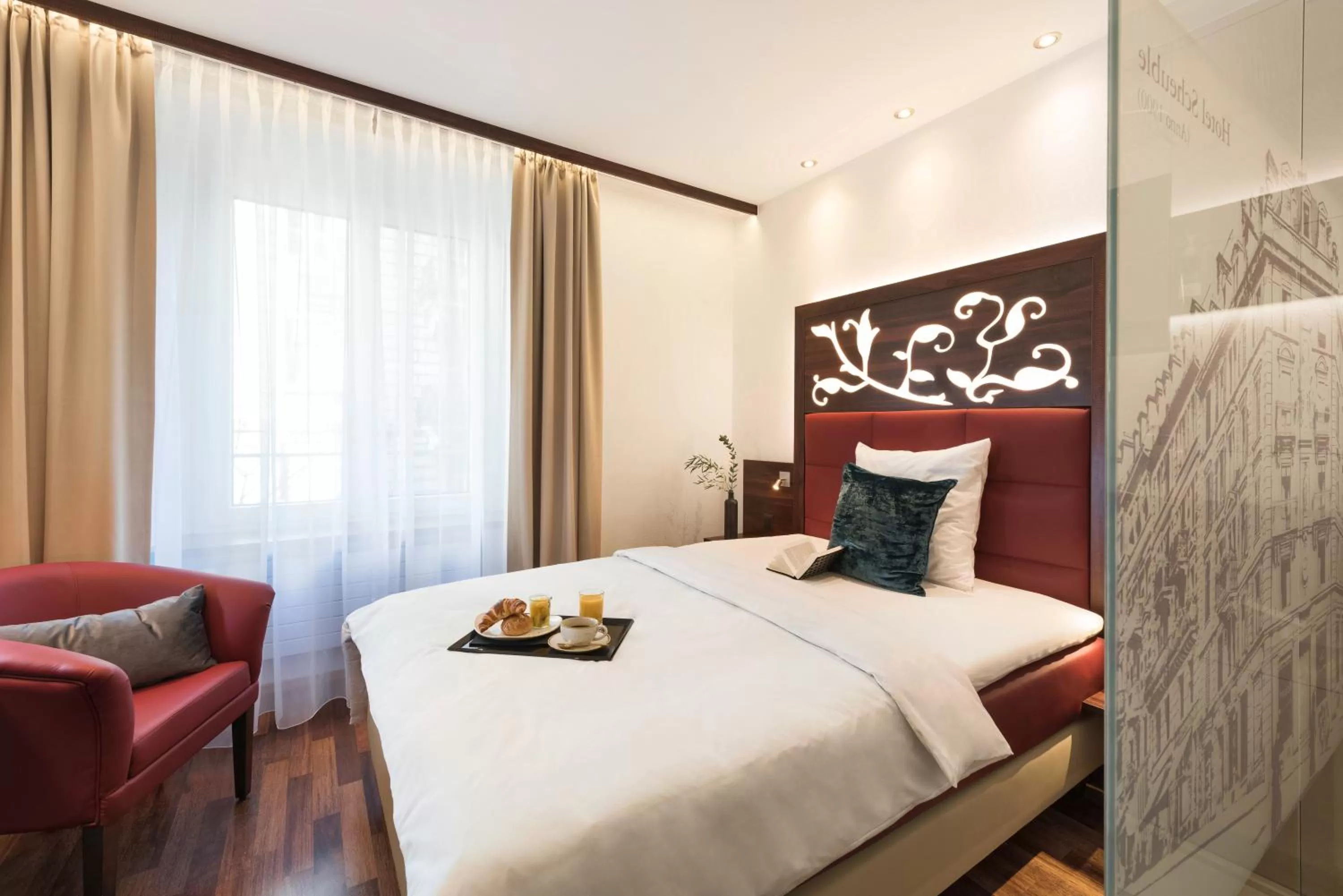 Photo of the whole room, Bed in Hotel Scheuble