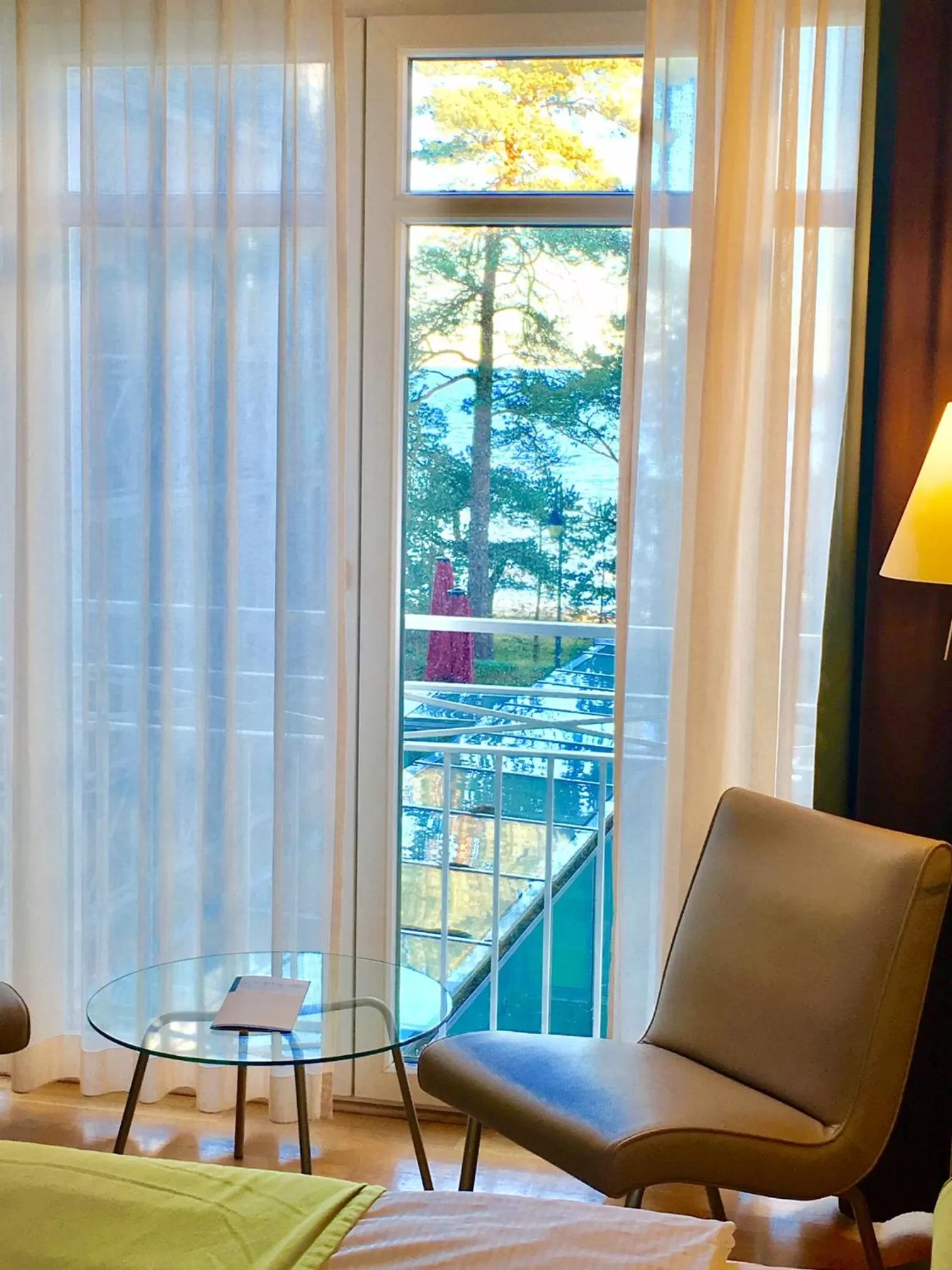 Decorative detail in Nymphe Strandhotel & Apartments