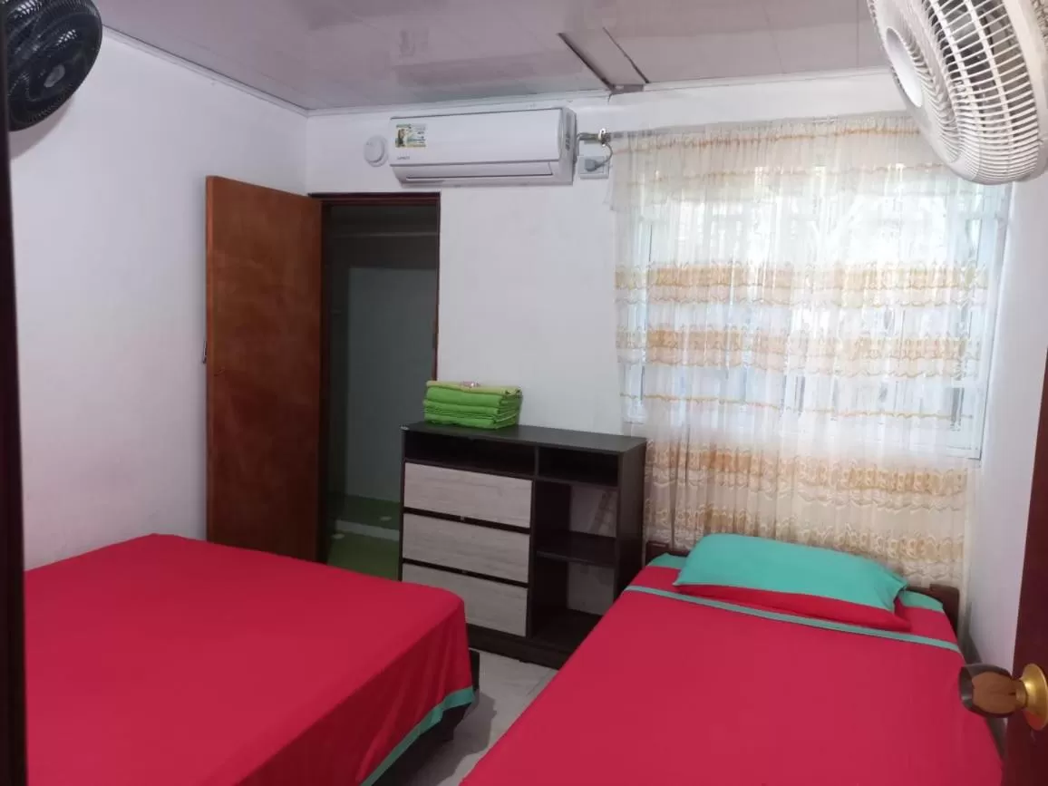 air conditioner, Bed in Posada Sorybego