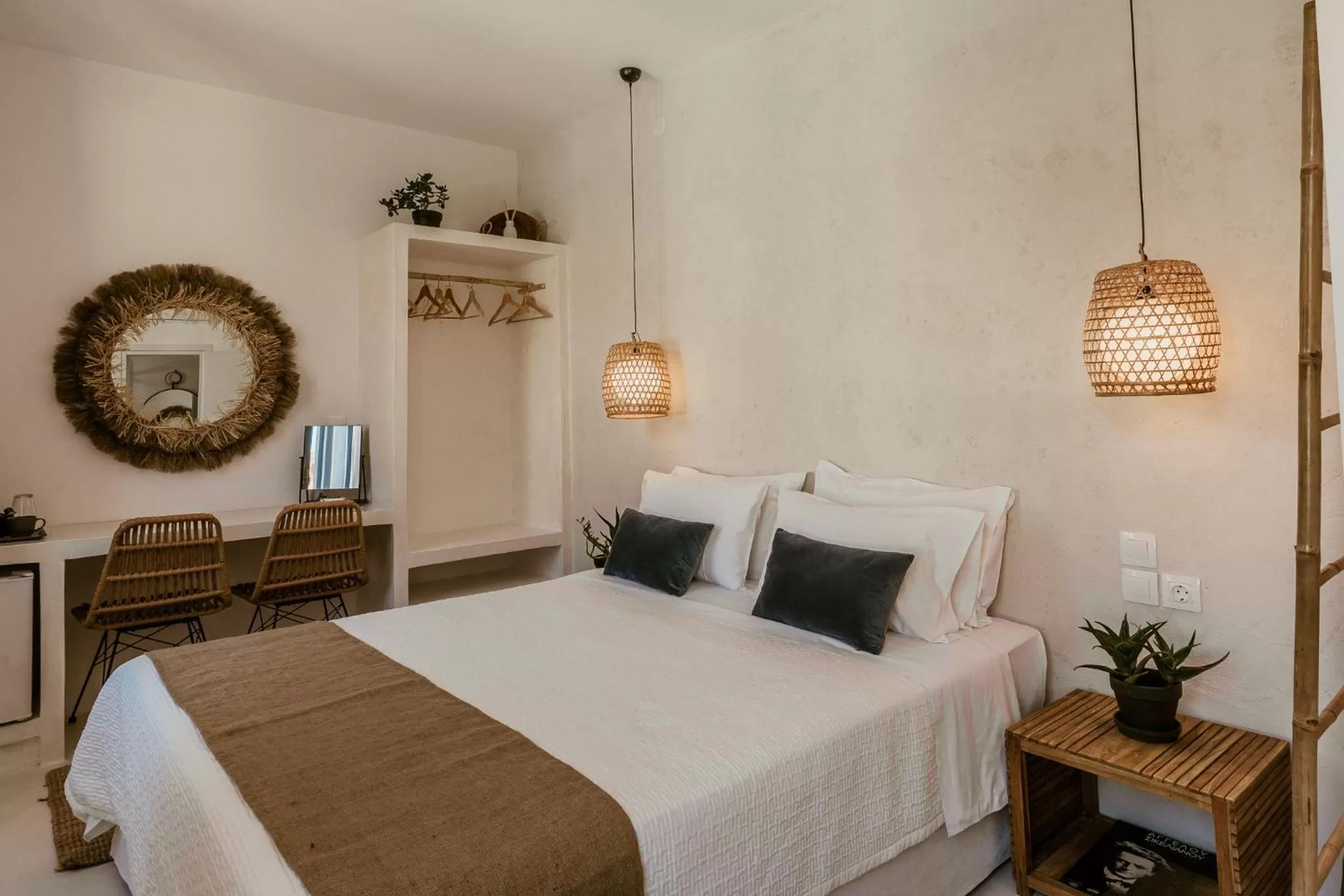 Photo of the whole room, Bed in BOĒM Boutique Hotel Lefkada