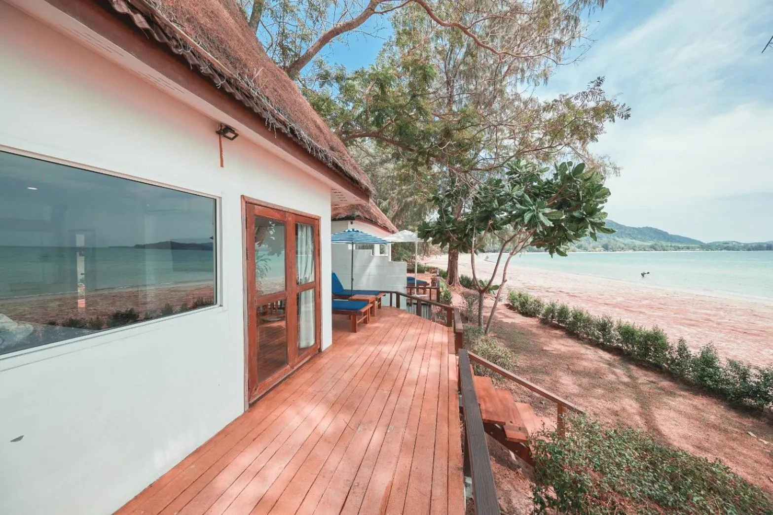 Balcony/Terrace in Twin Bay Resort Koh Lanta