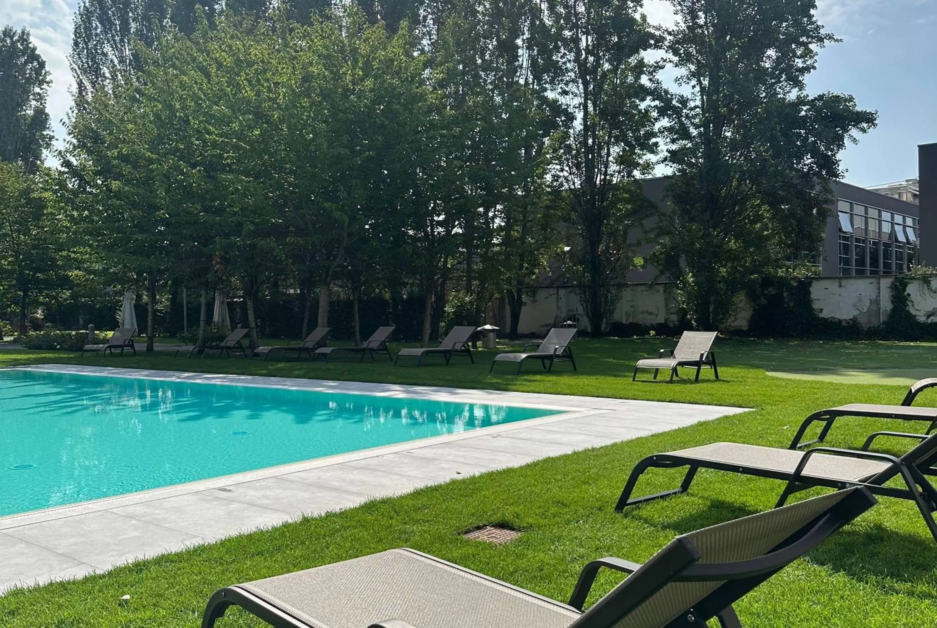Pool view in Ramada Plaza by Wyndham Milano