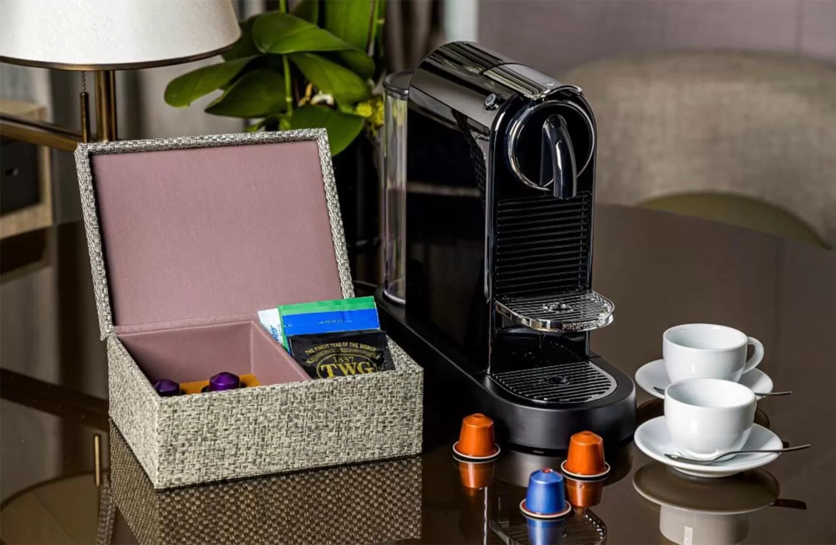 Coffee/tea facilities in Conrad Hangzhou