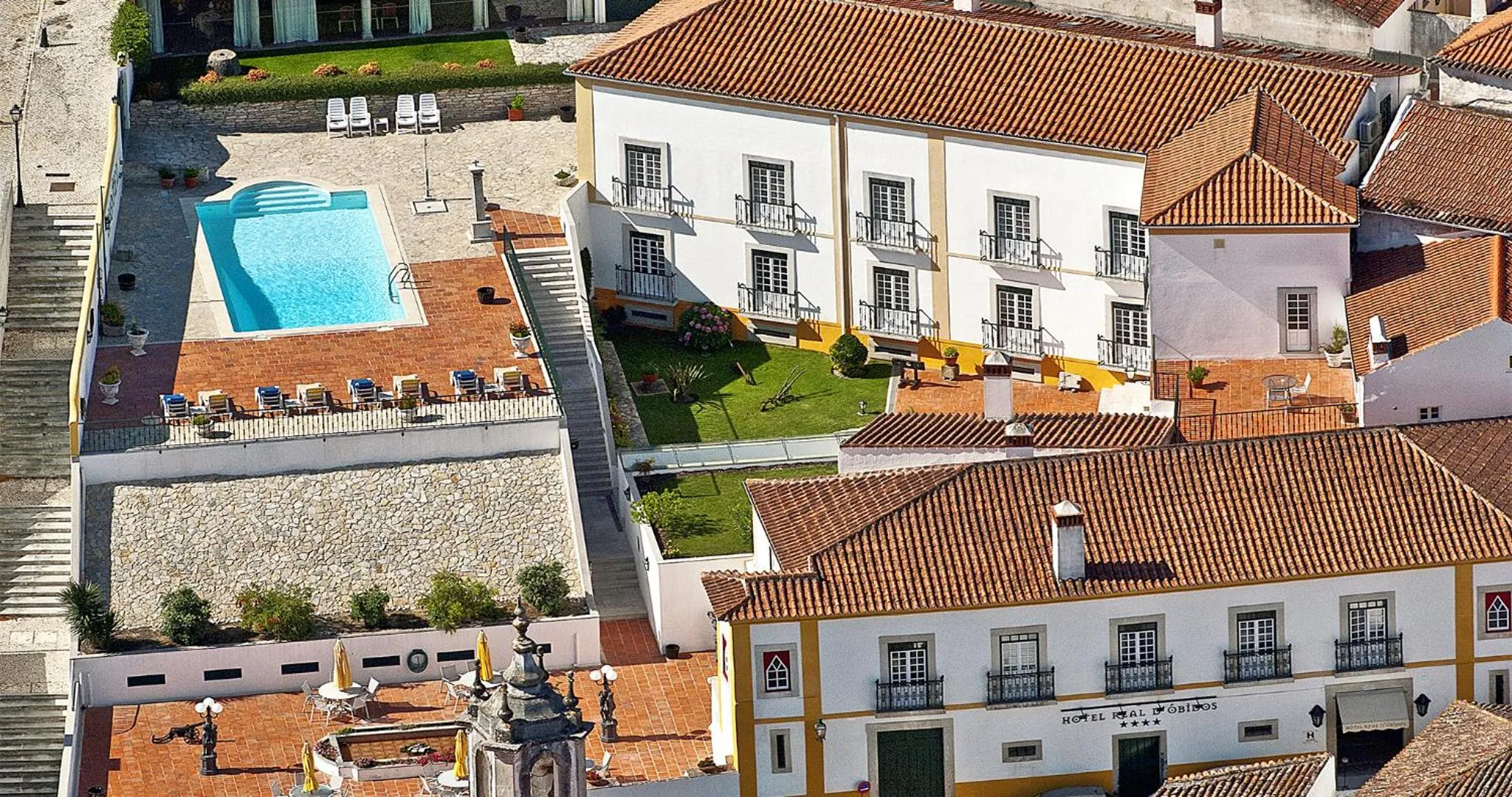 Property building in Hotel Real d Obidos