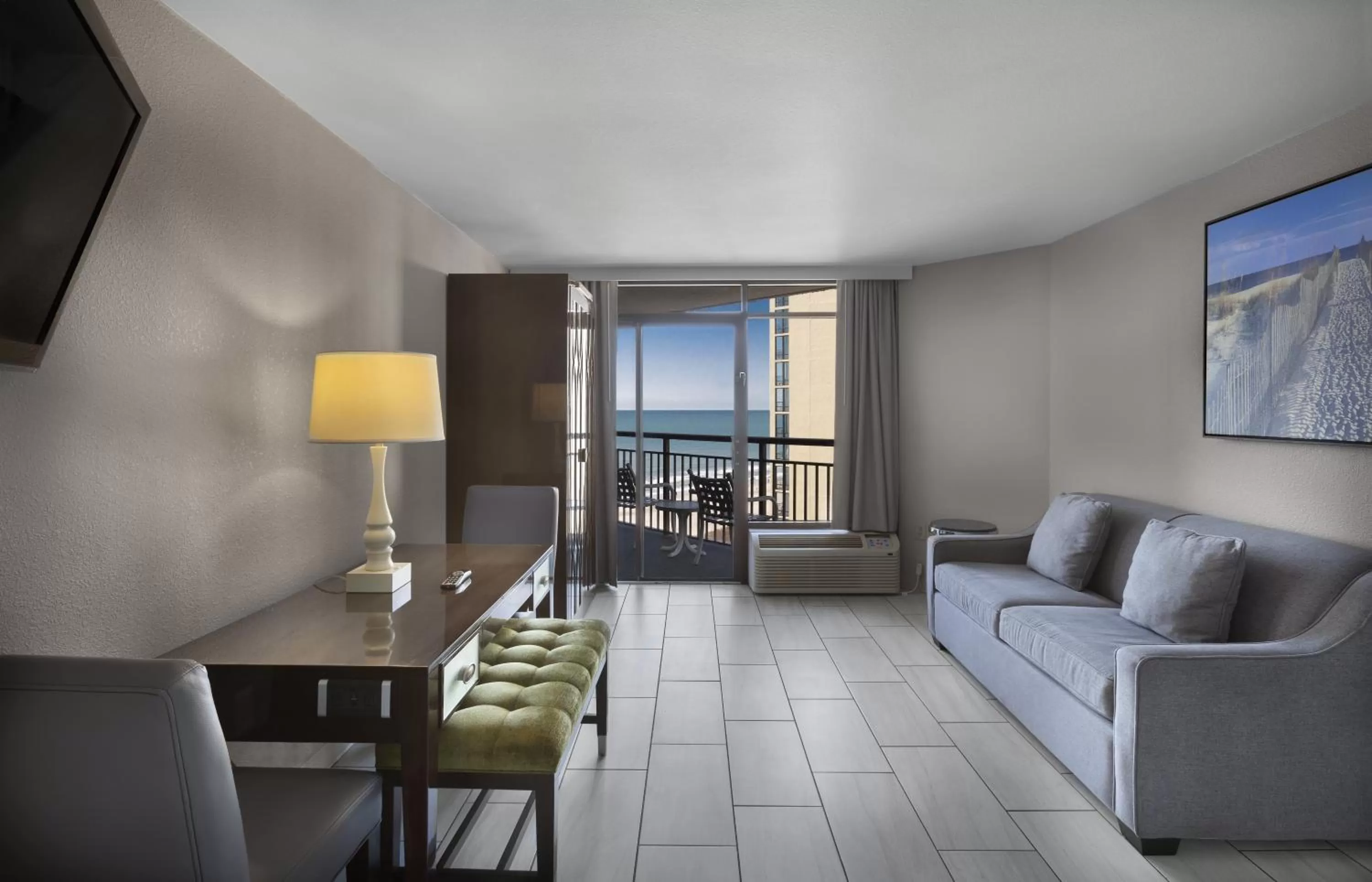 Living room in Hotel Blue