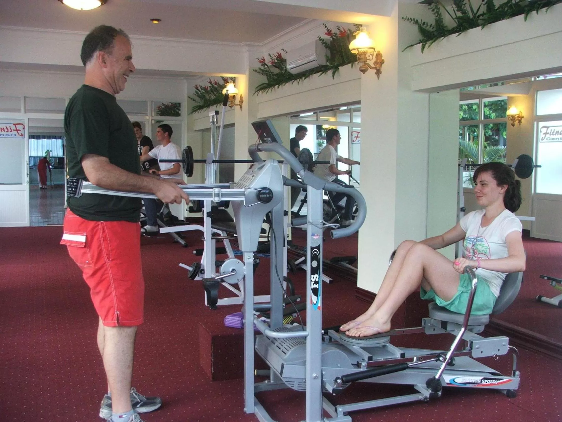 Fitness centre/facilities in Seagull Hotel