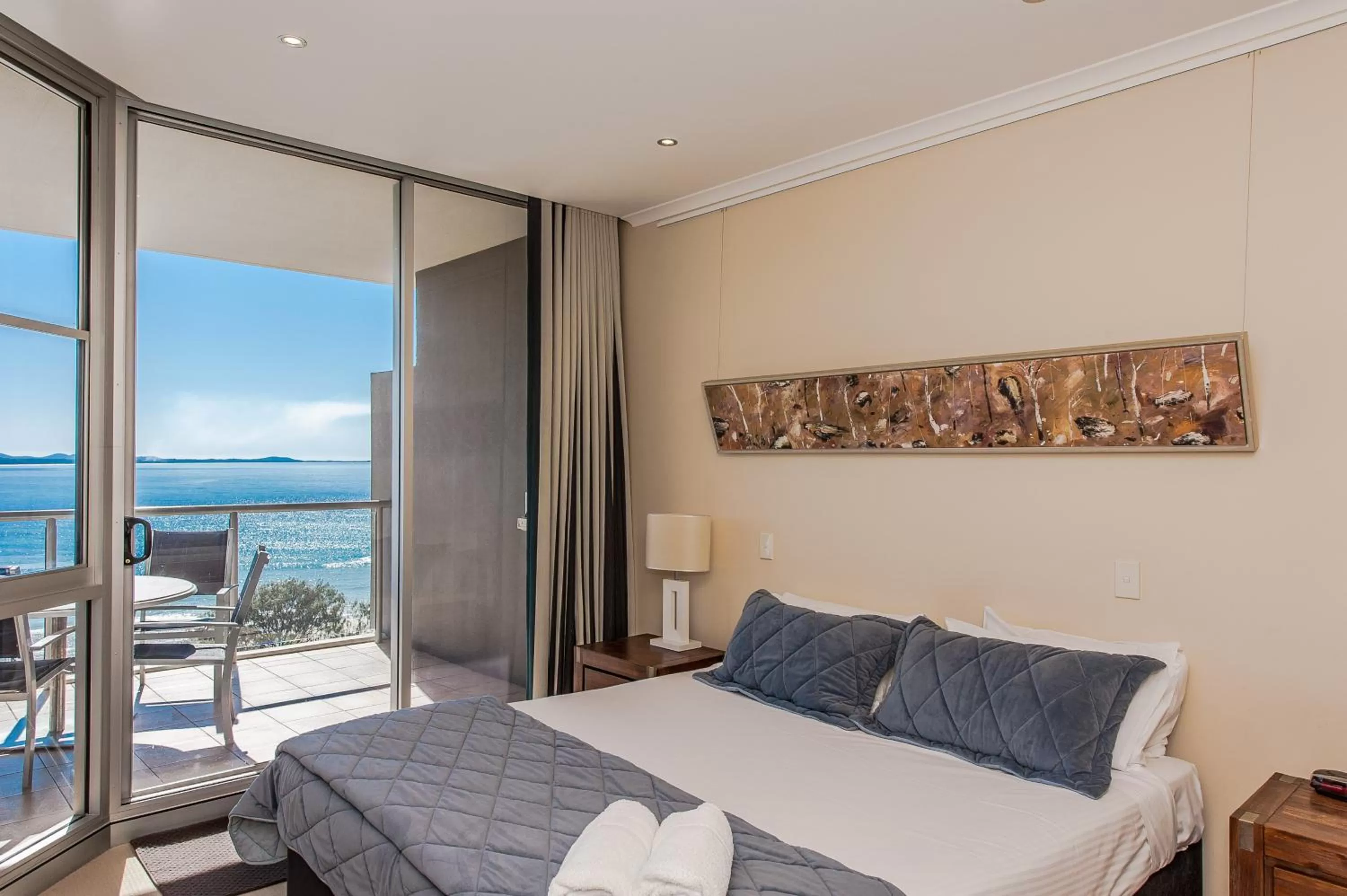 Bedroom in Sandcastle Apartments