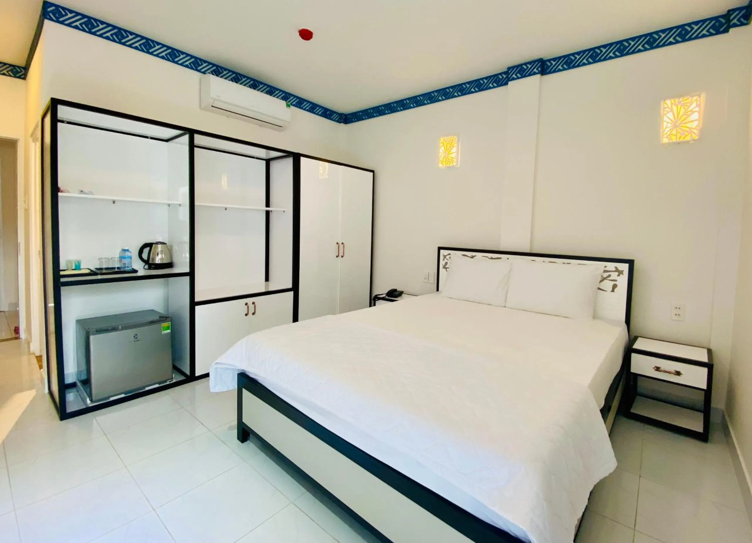 Bedroom, Bed in Hawaii Resort Phu Quoc