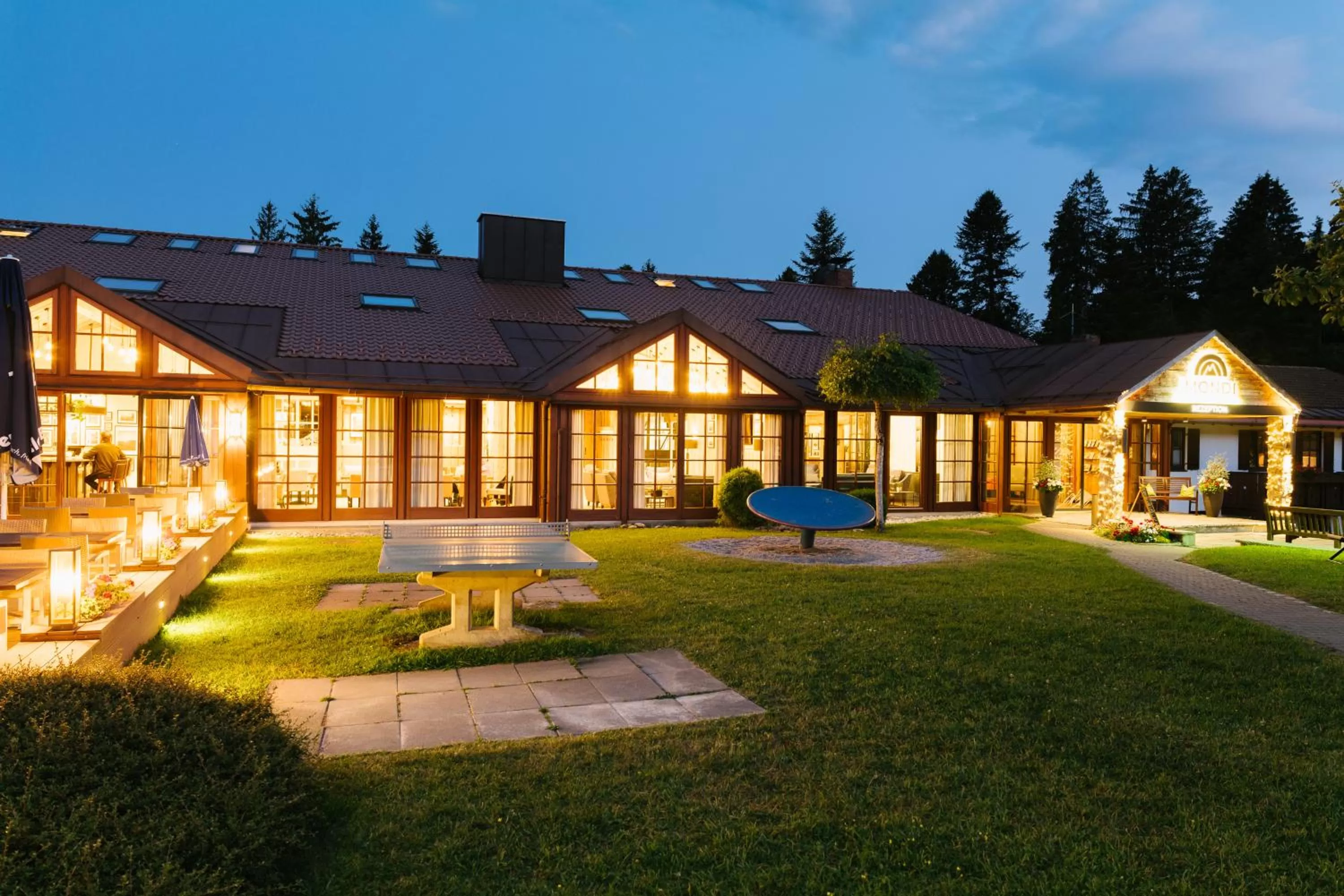 Property building in MONDI Resort und Chalet Oberstaufen