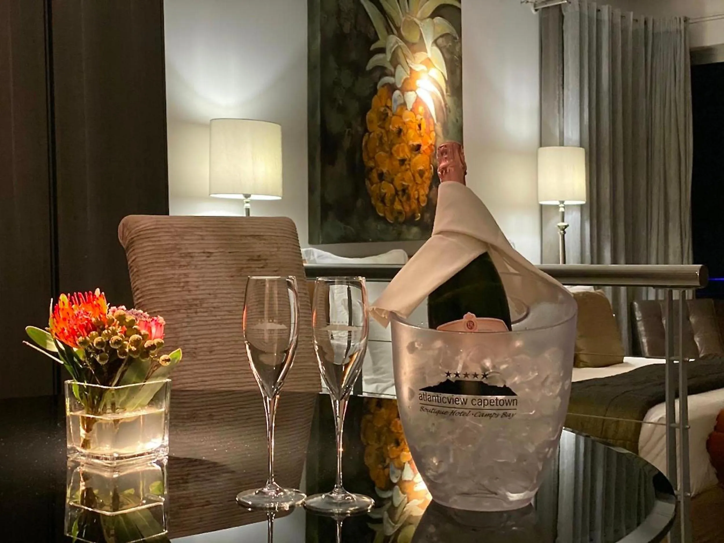 Dining area in Atlanticview Cape Town Boutique Hotel