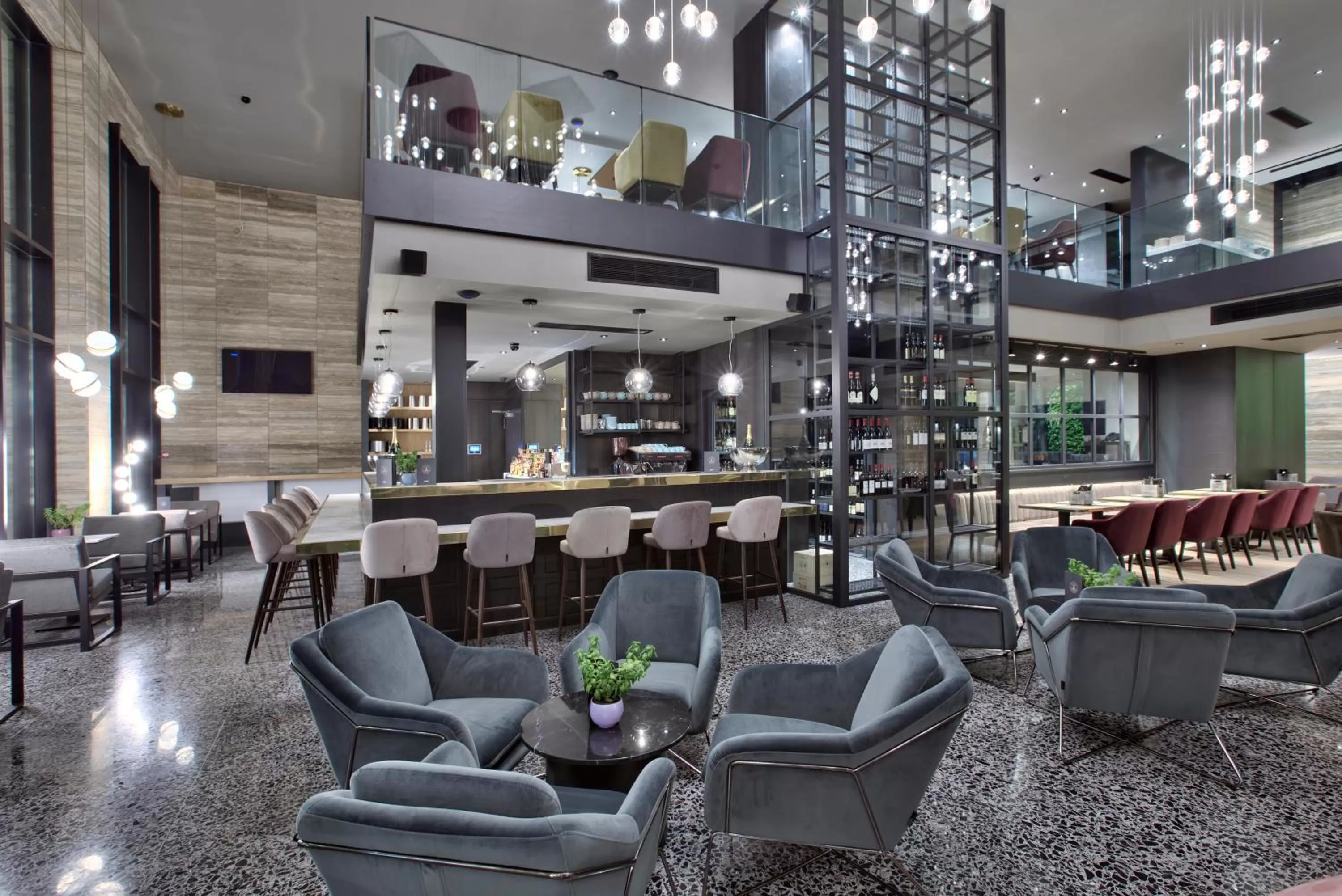 Lounge or bar in Number 11 St Julian's Malta - Handwritten Collection