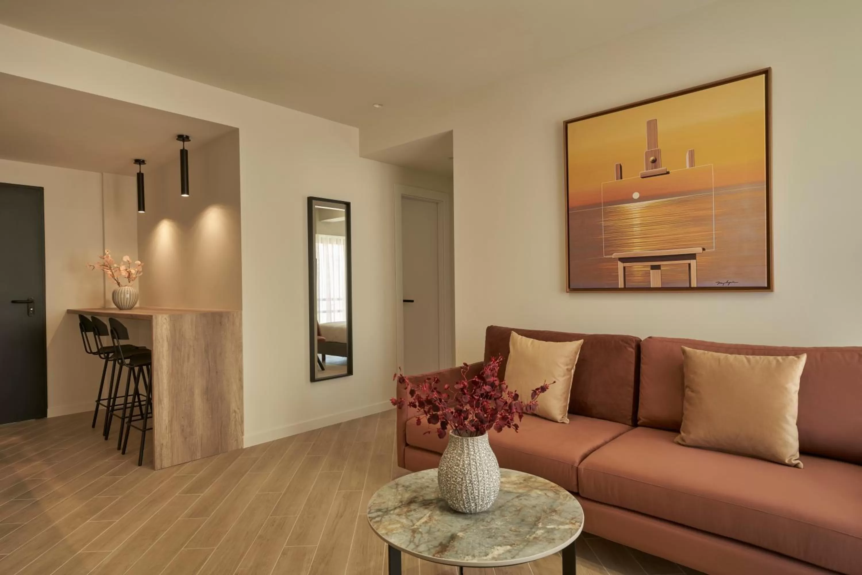 Living room in Hestia - Asklipiou 61