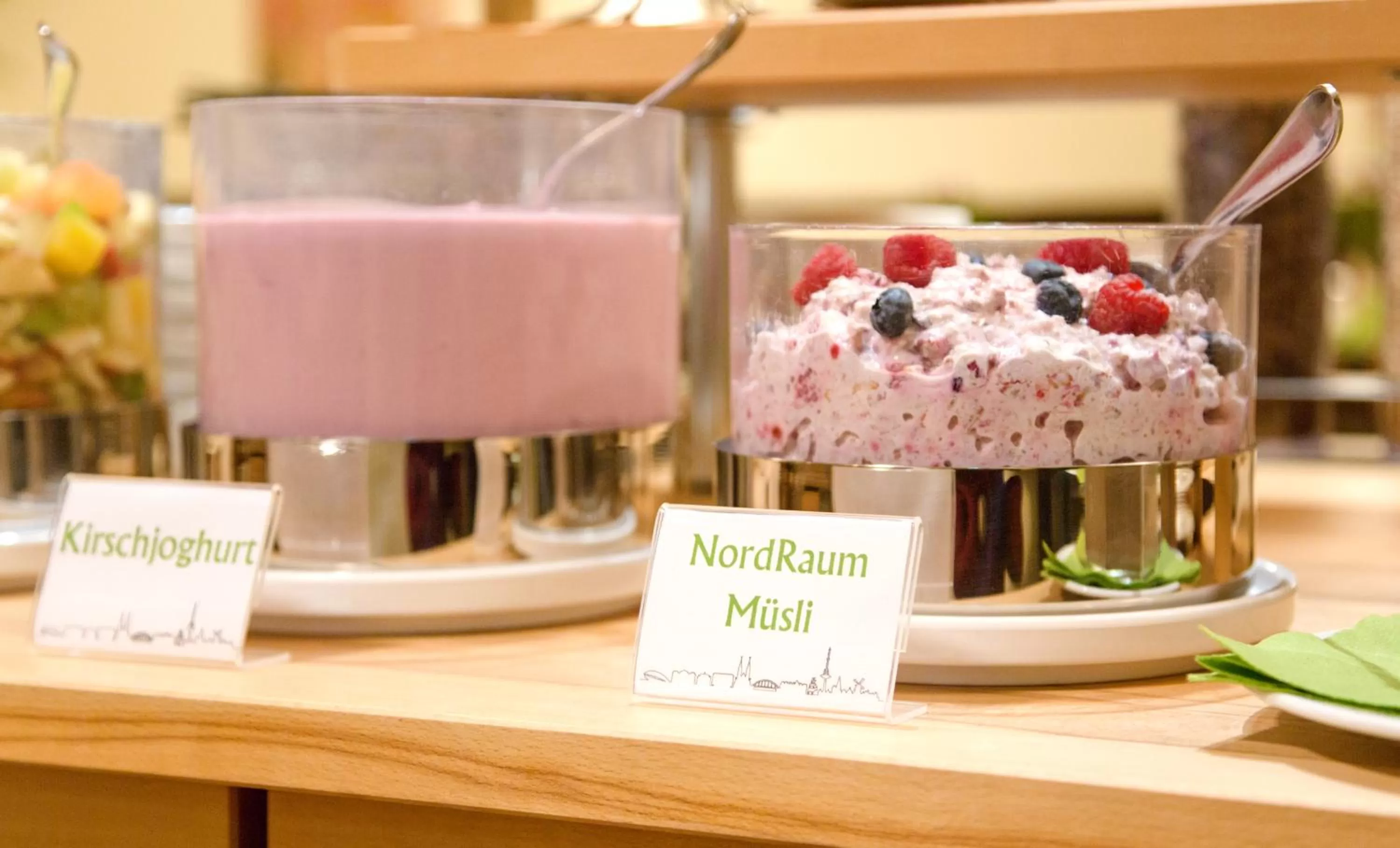 Food close-up in Hotel NordRaum