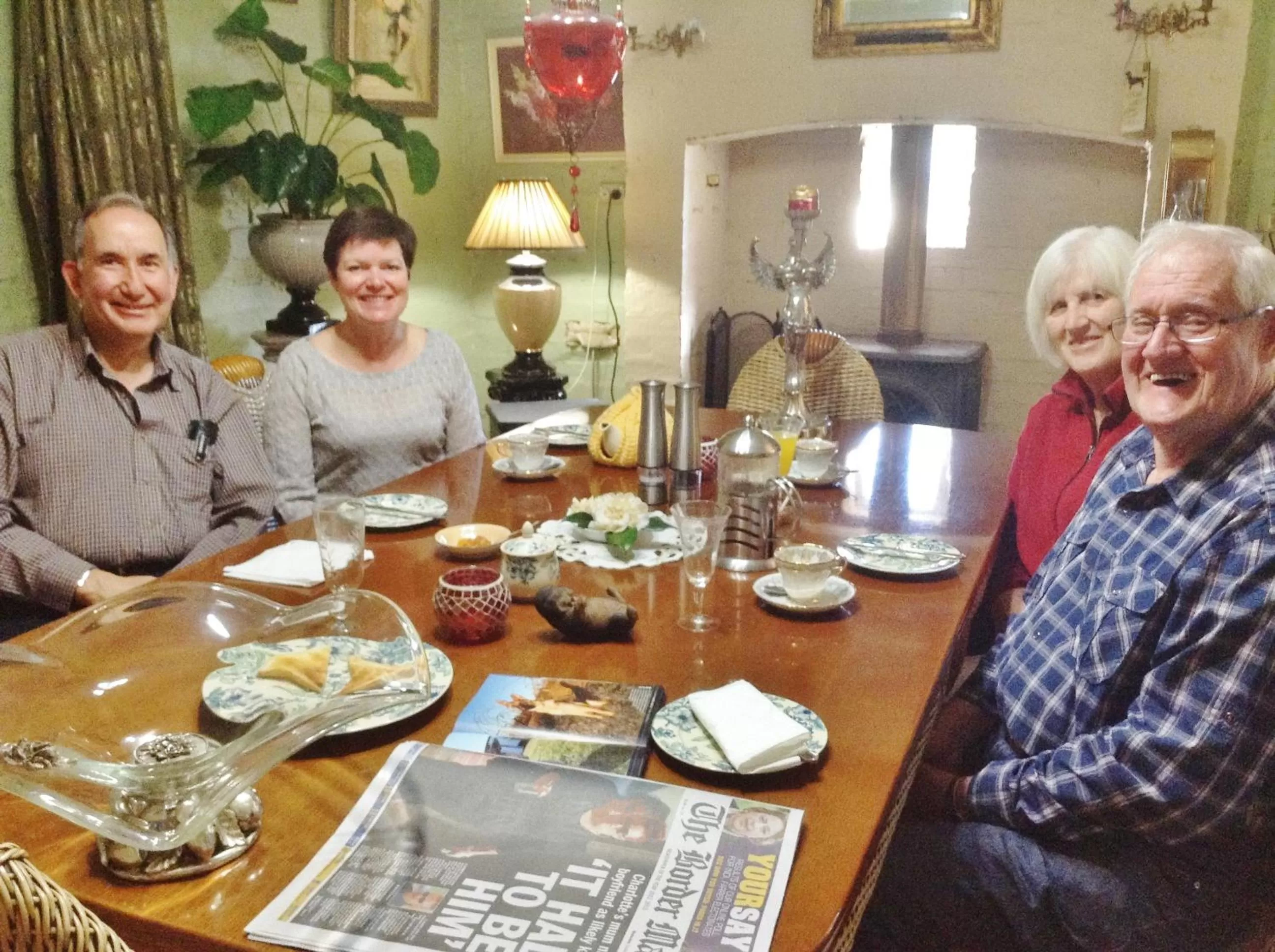 group of guests in Must Love Dogs B&B & Self Contained Cottage