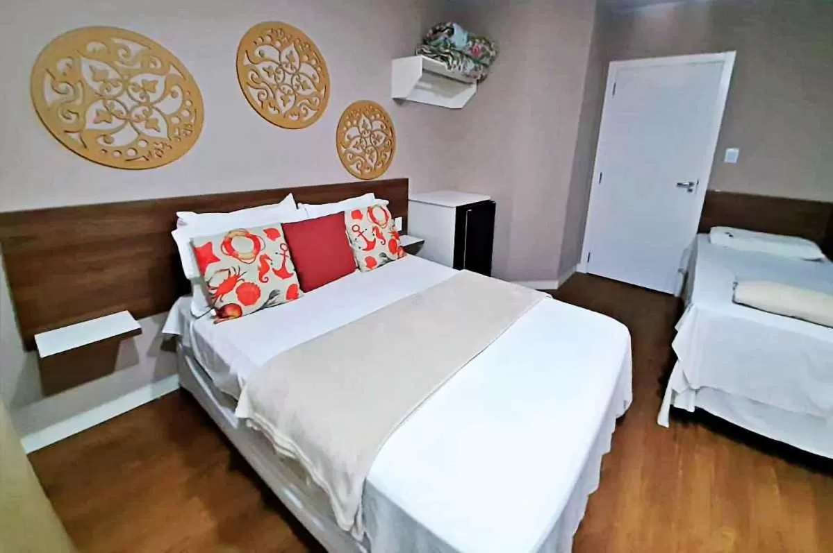 Bedroom, Bed in Pousada do Pescador