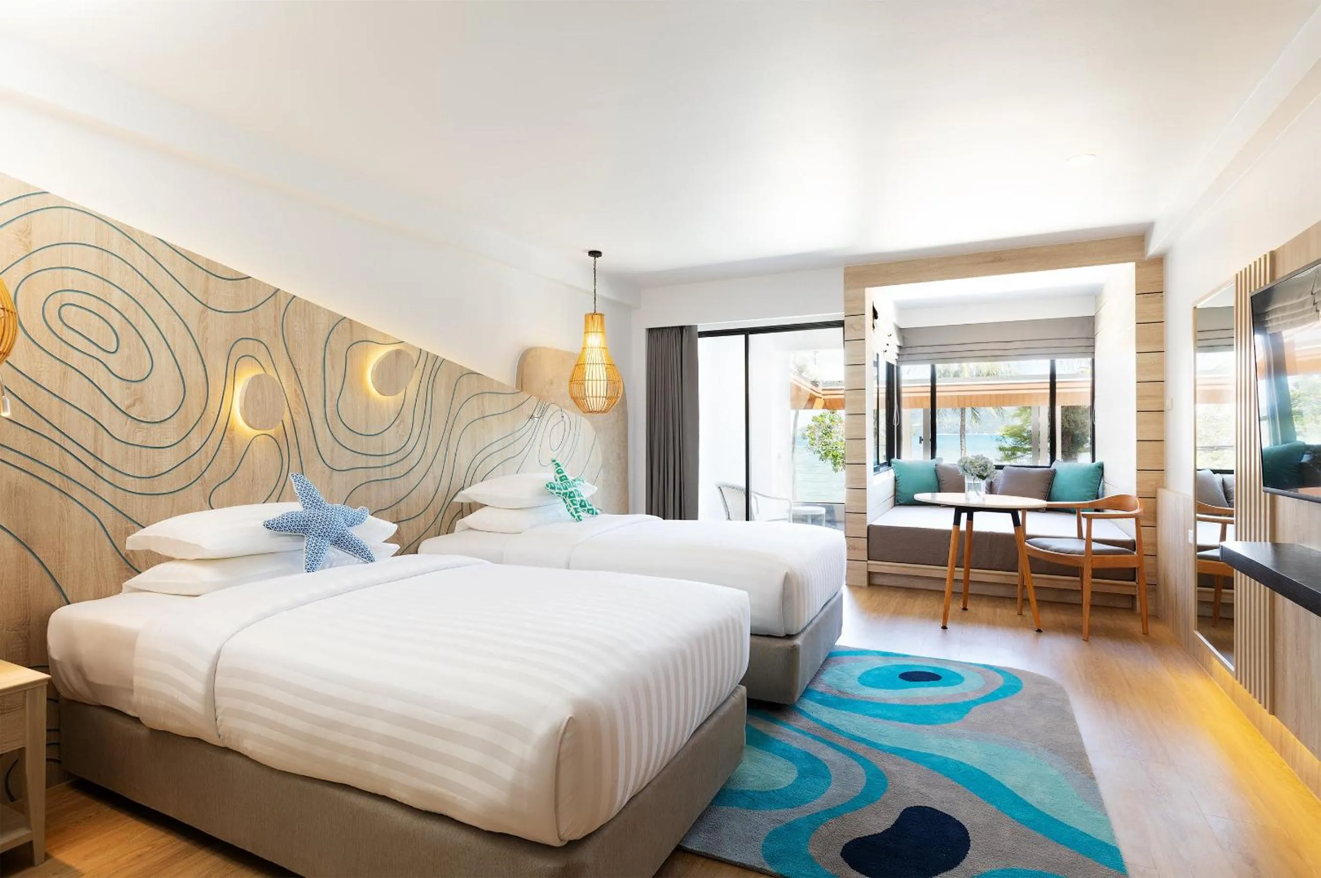 Bedroom, Bed in LIV Hotel Phuket Patong Beachfront
