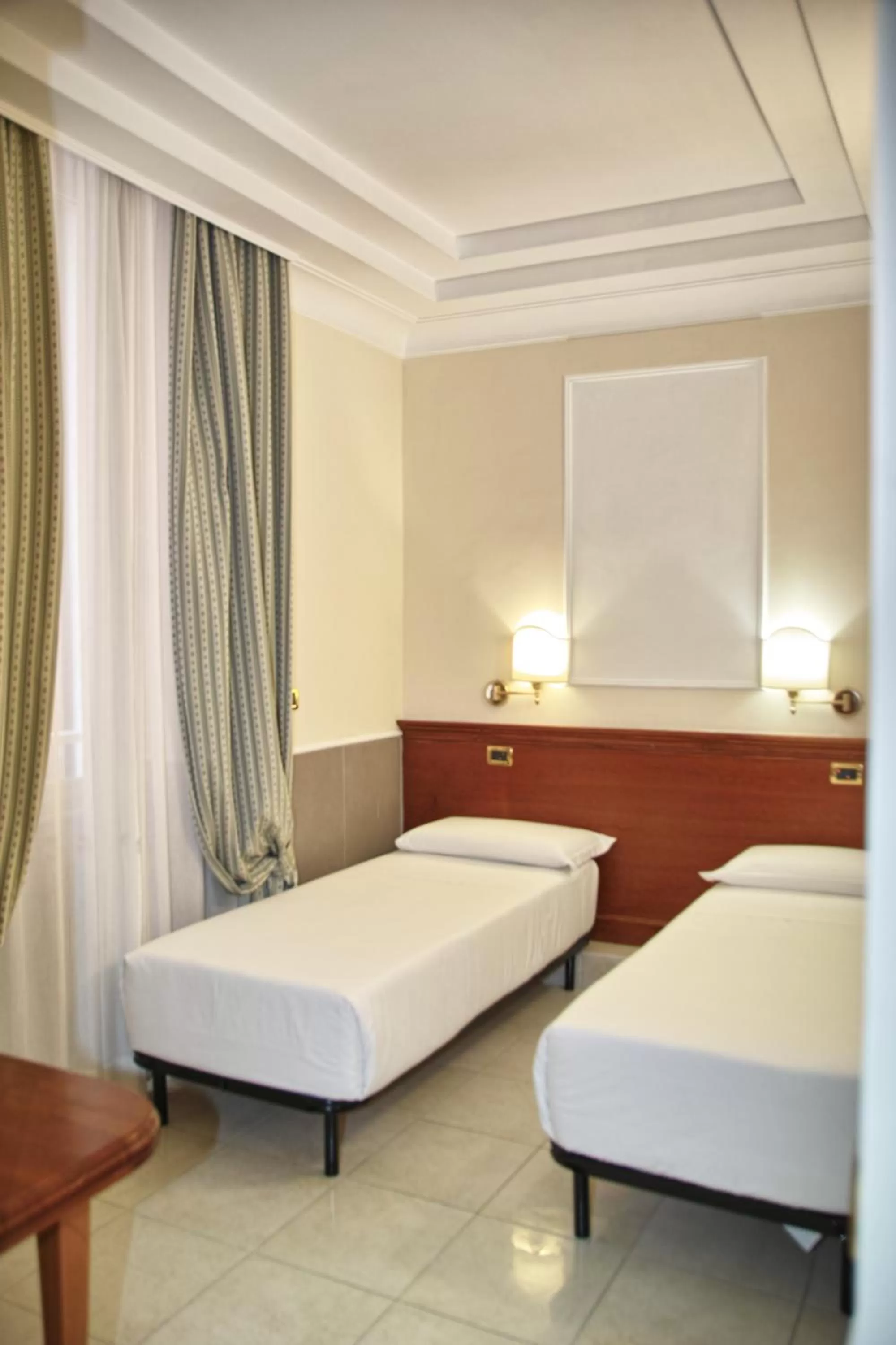 Bed in Hotel Hiberia