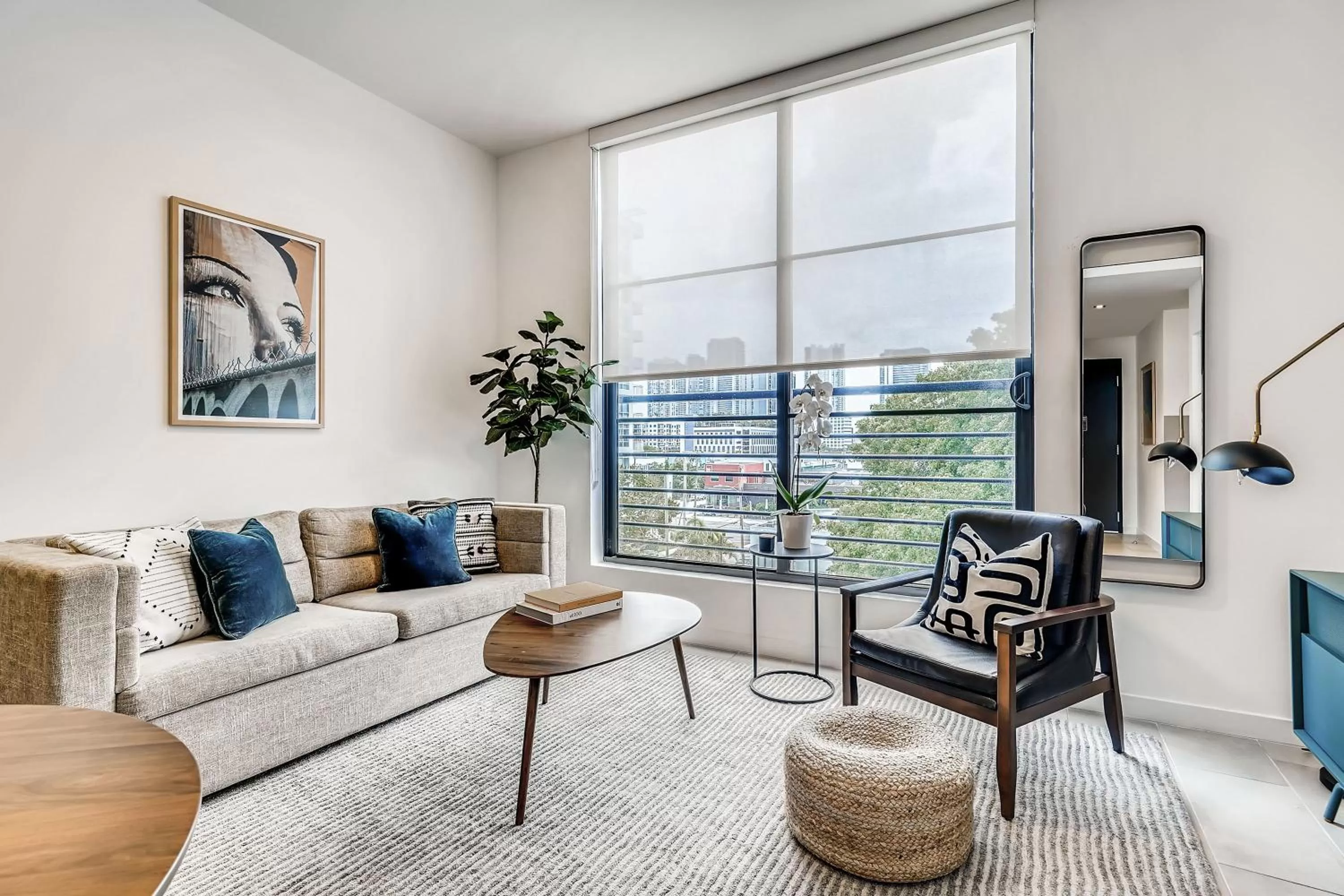 Living room in Sentral Wynwood
