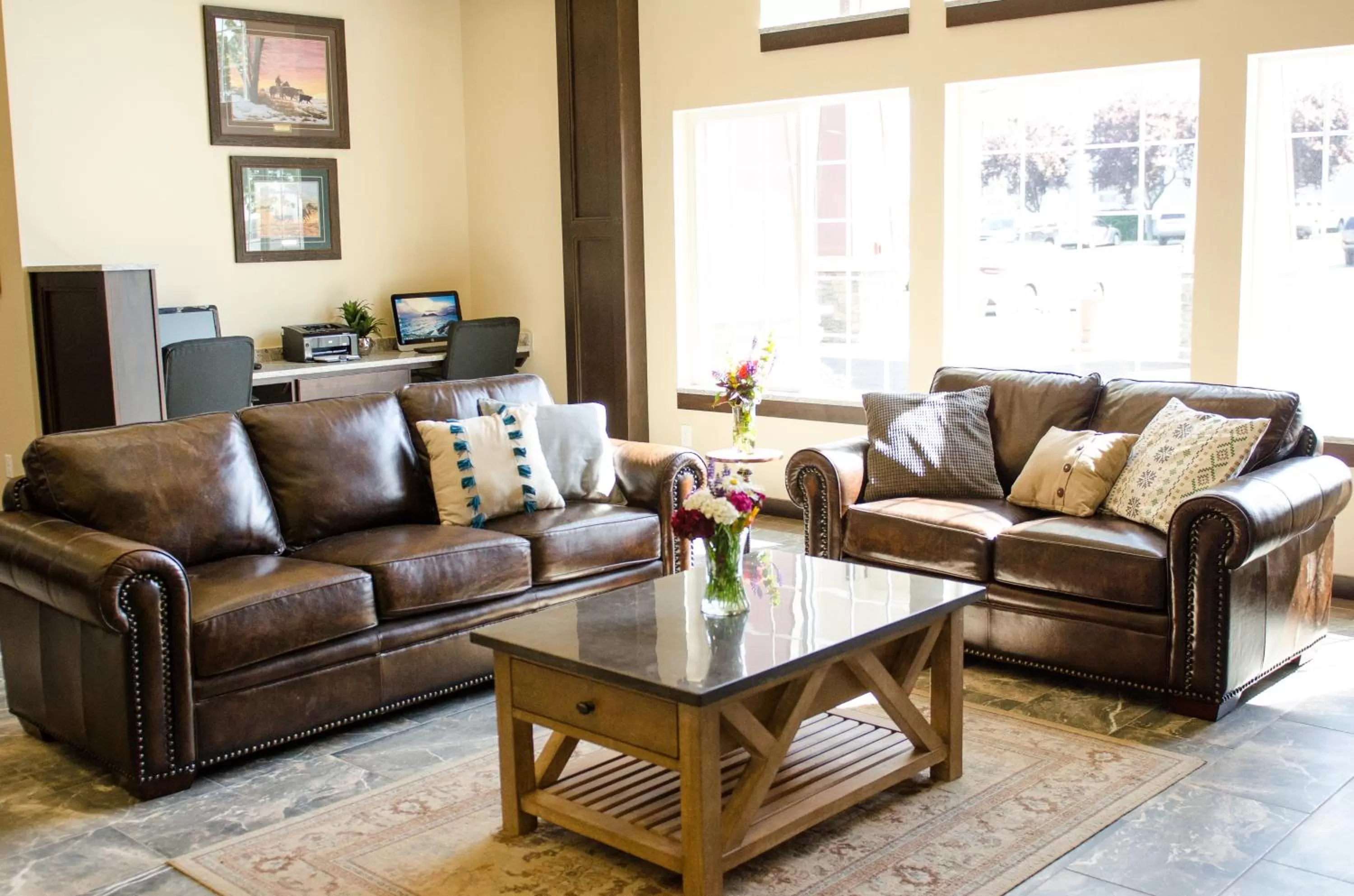 Lobby or reception in Inn at Moses Lake