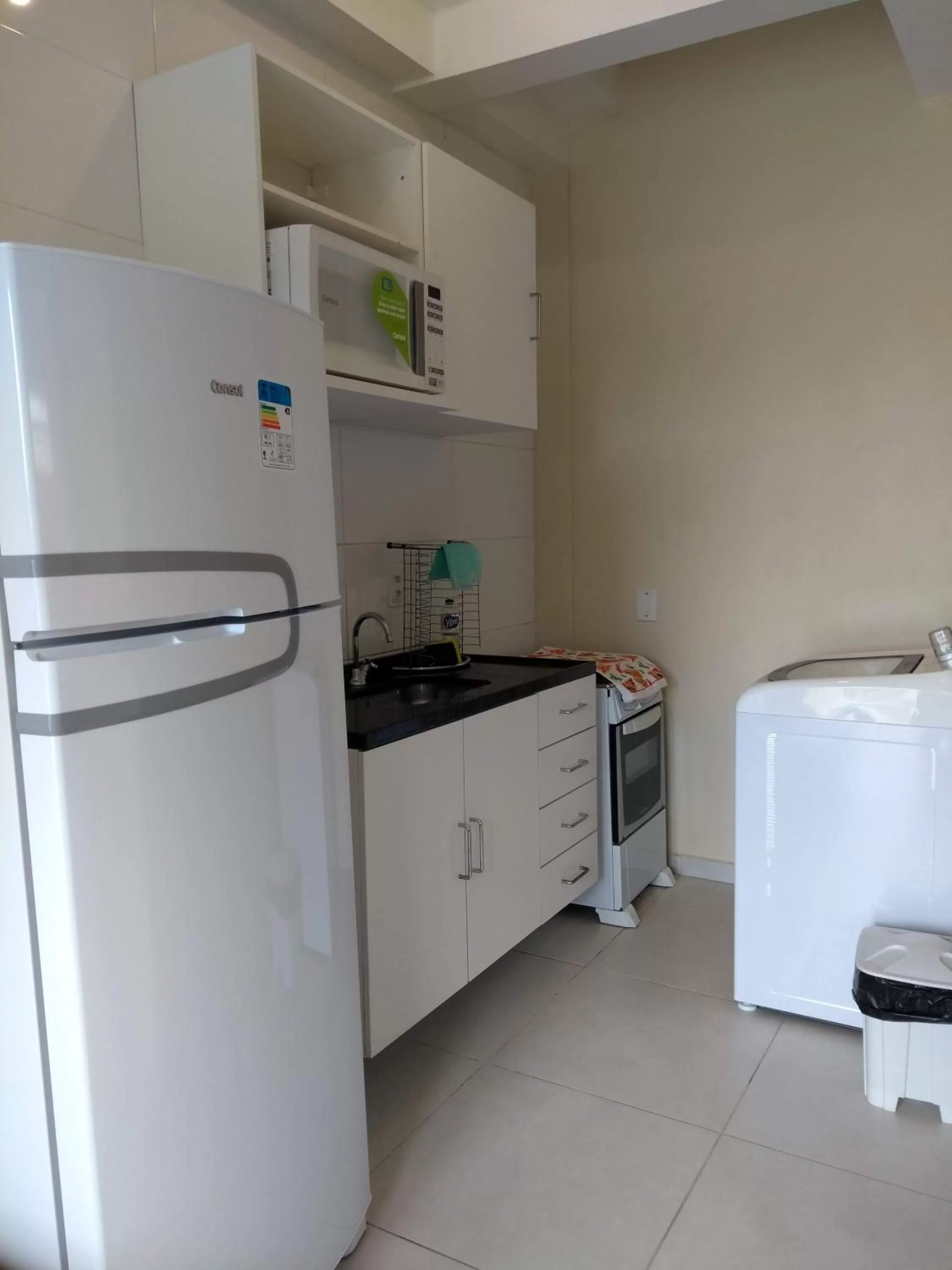 Kitchen or kitchenette in Casa da Marilú