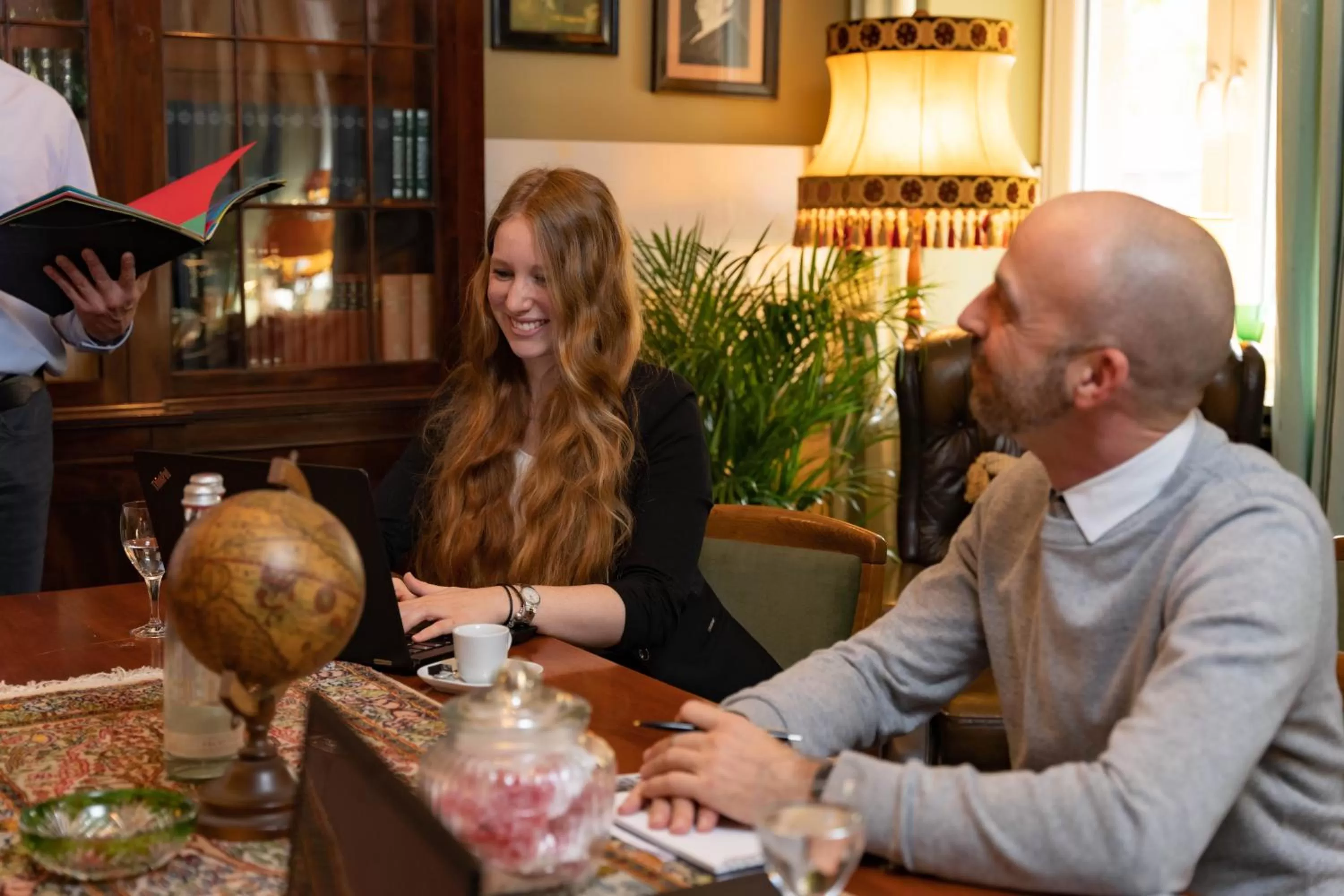 Staff in Tante ALMA's Mannheimer Hotel