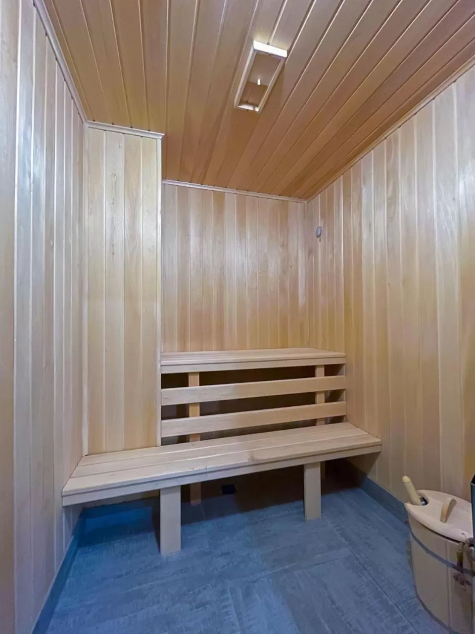 Sauna in "Rush Hotel"