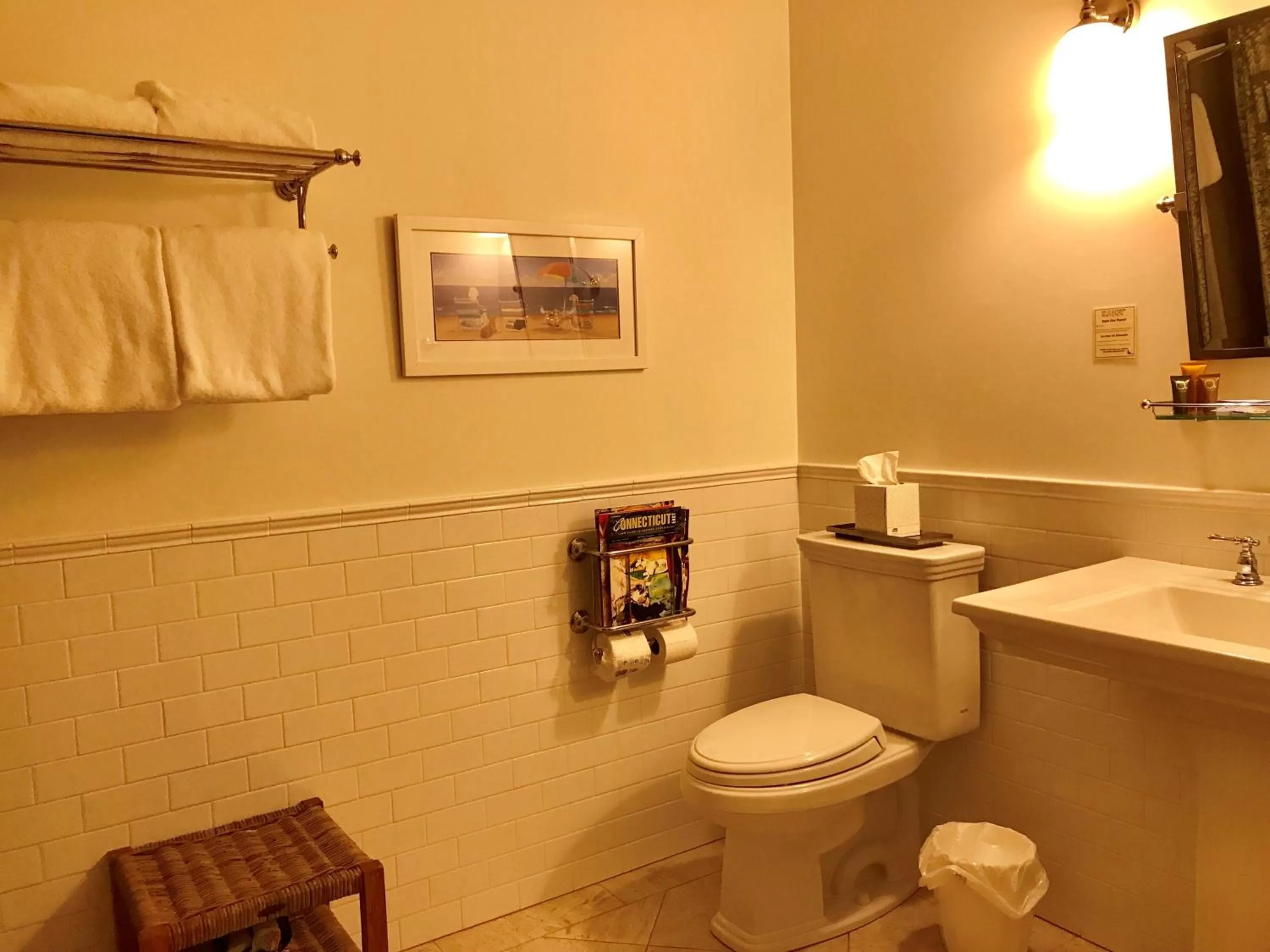 Bathroom in The Old Lyme Inn