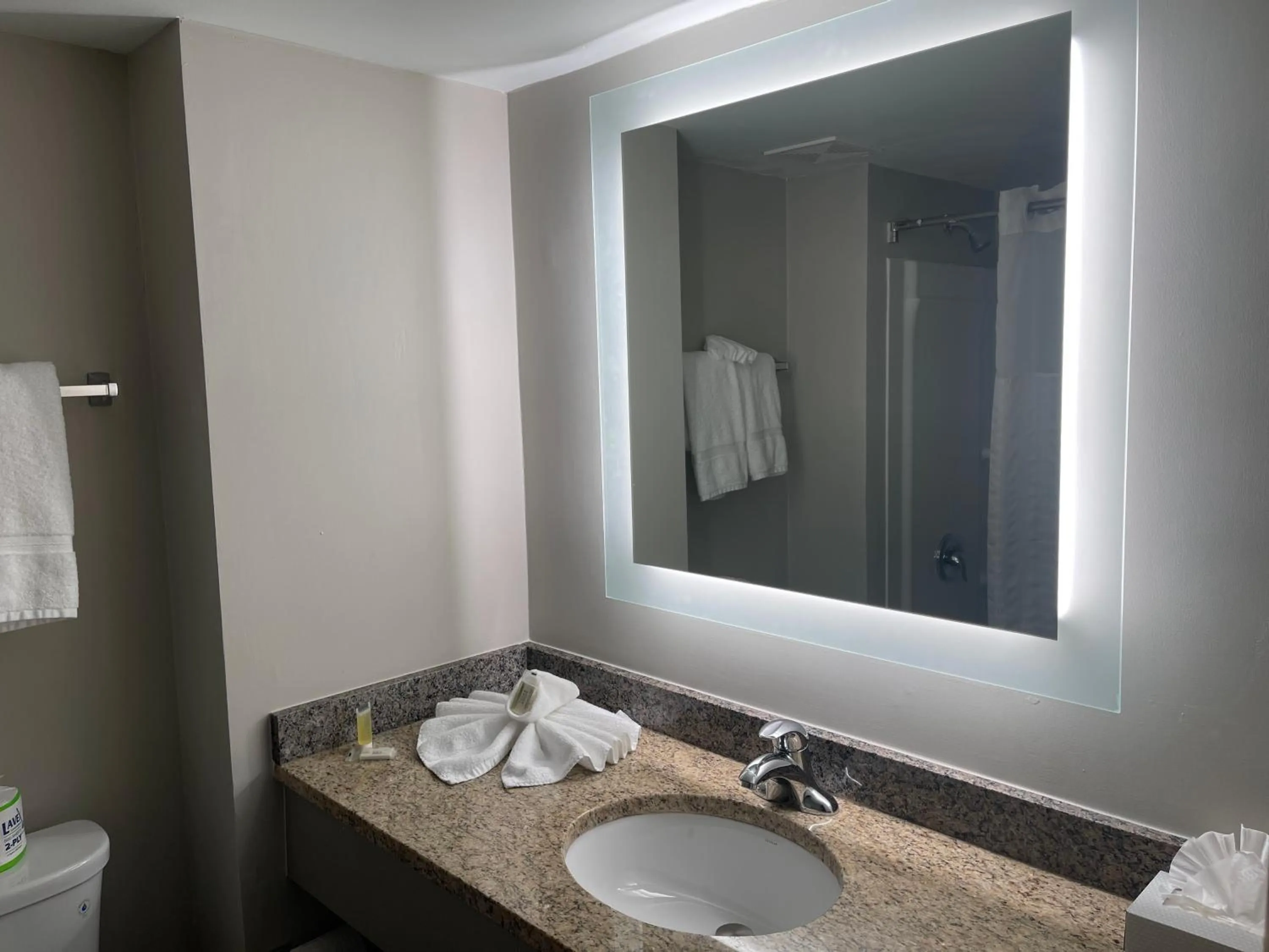 Bathroom in Days Inn by Wyndham Manassas Battlefield