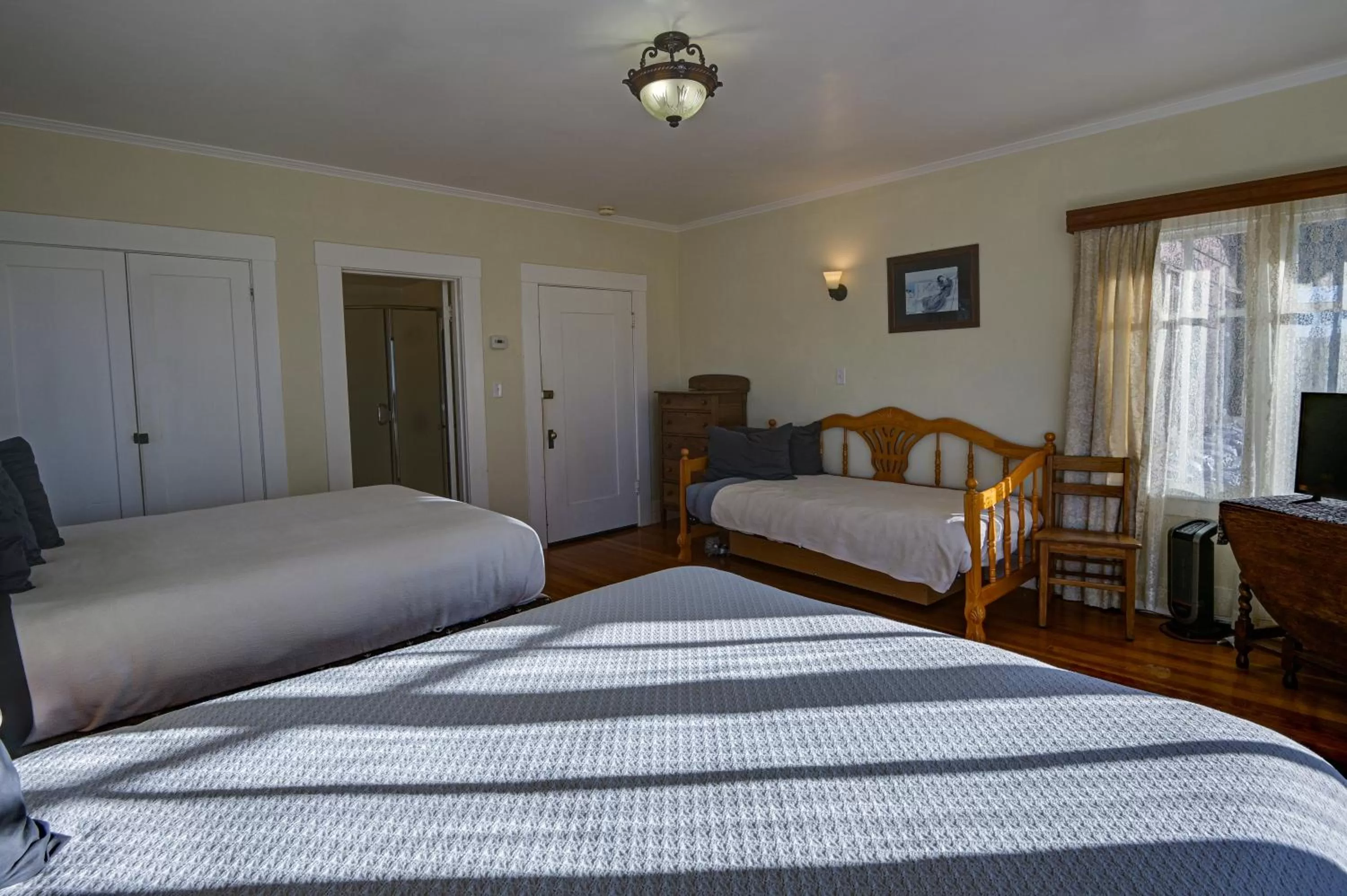 Bed in The Captains Quarters