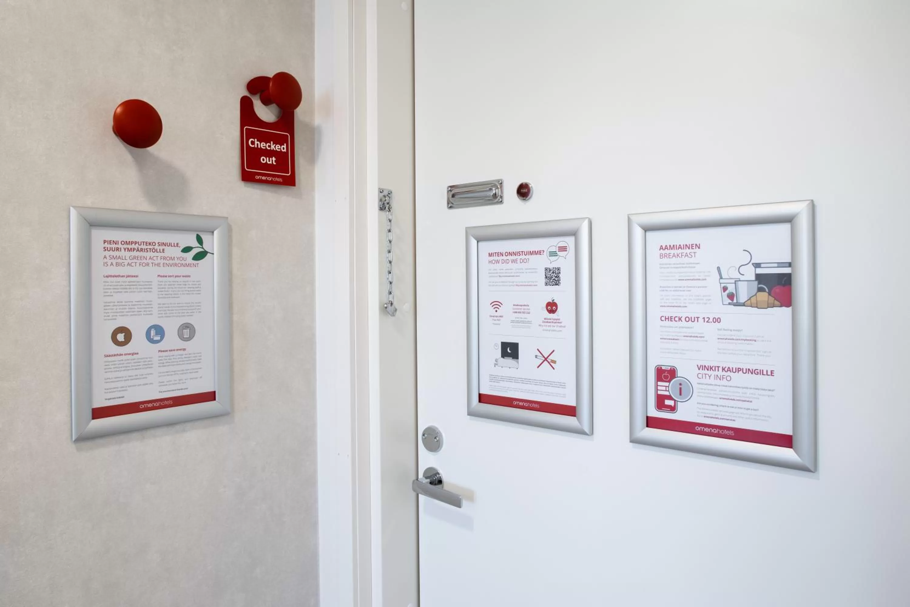 Decorative detail in Omena Hotel Vaasa Espen