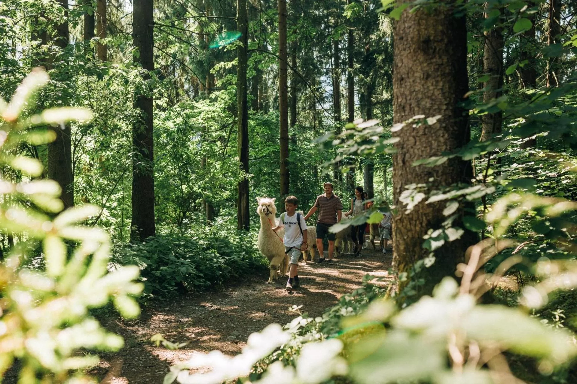 children in Natur Resort RISSBACHER