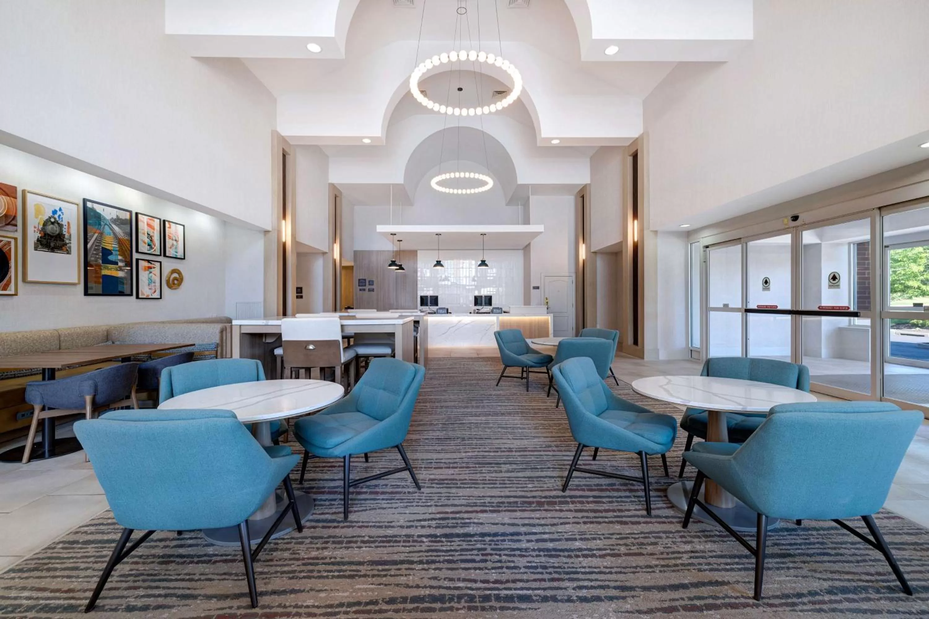 Lobby or reception in Homewood Suites Lansdale