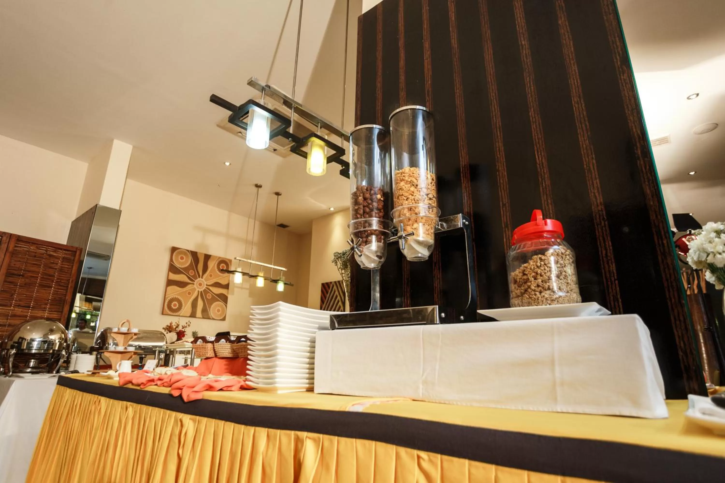 Food and drinks in Calypso Hôtel