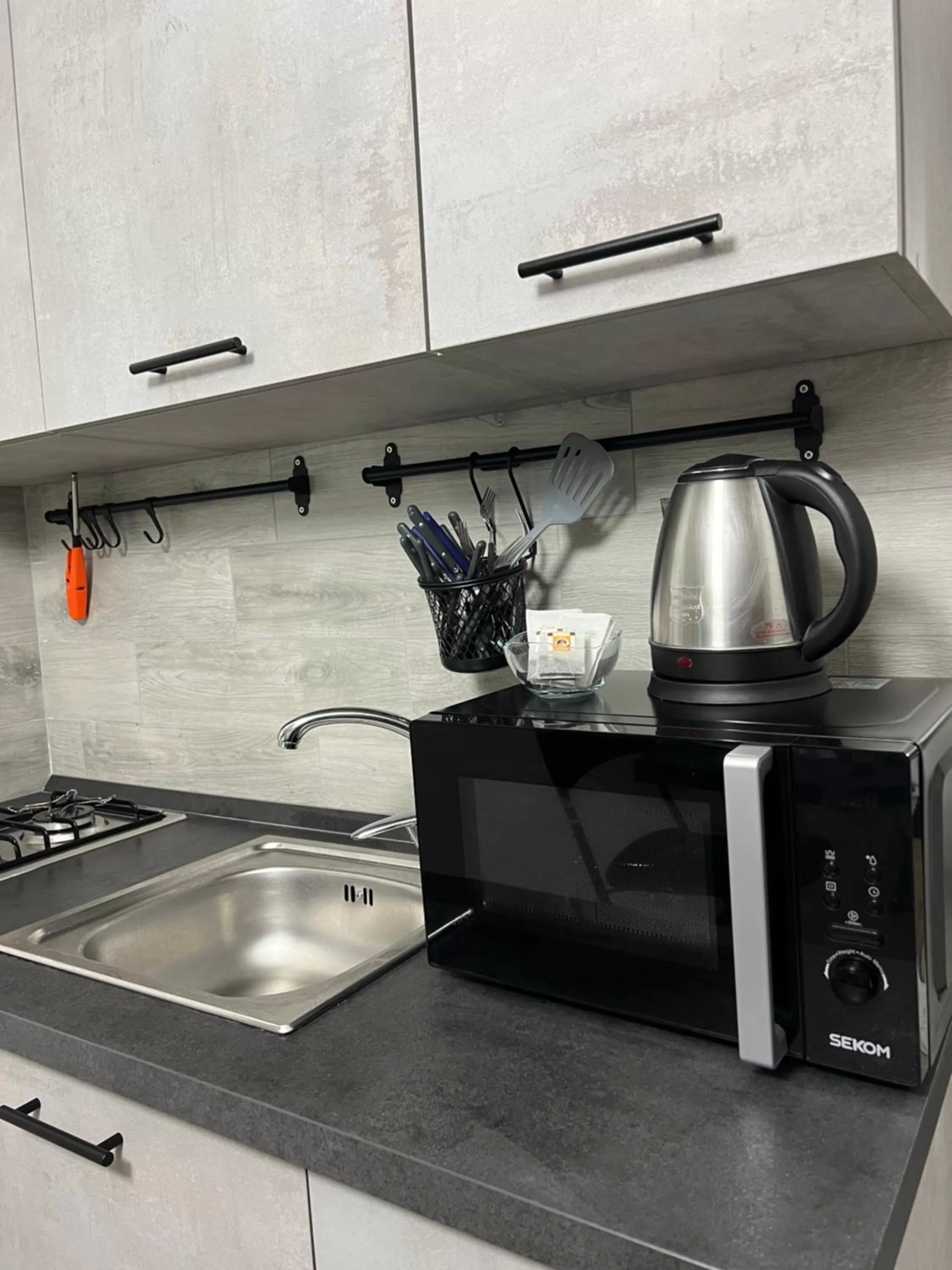 Kitchen/Kitchenette in La casa di Lucio