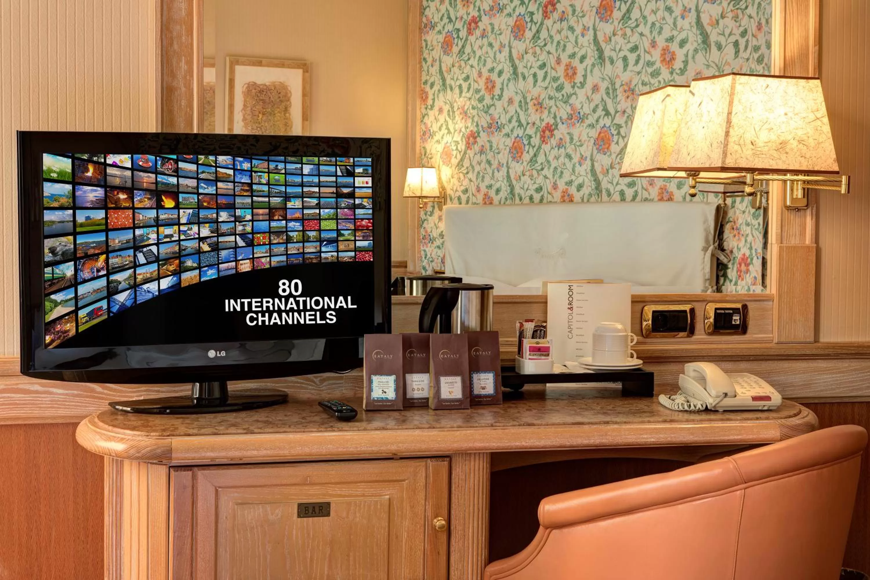 Decorative detail in Hotel Capitol Milano