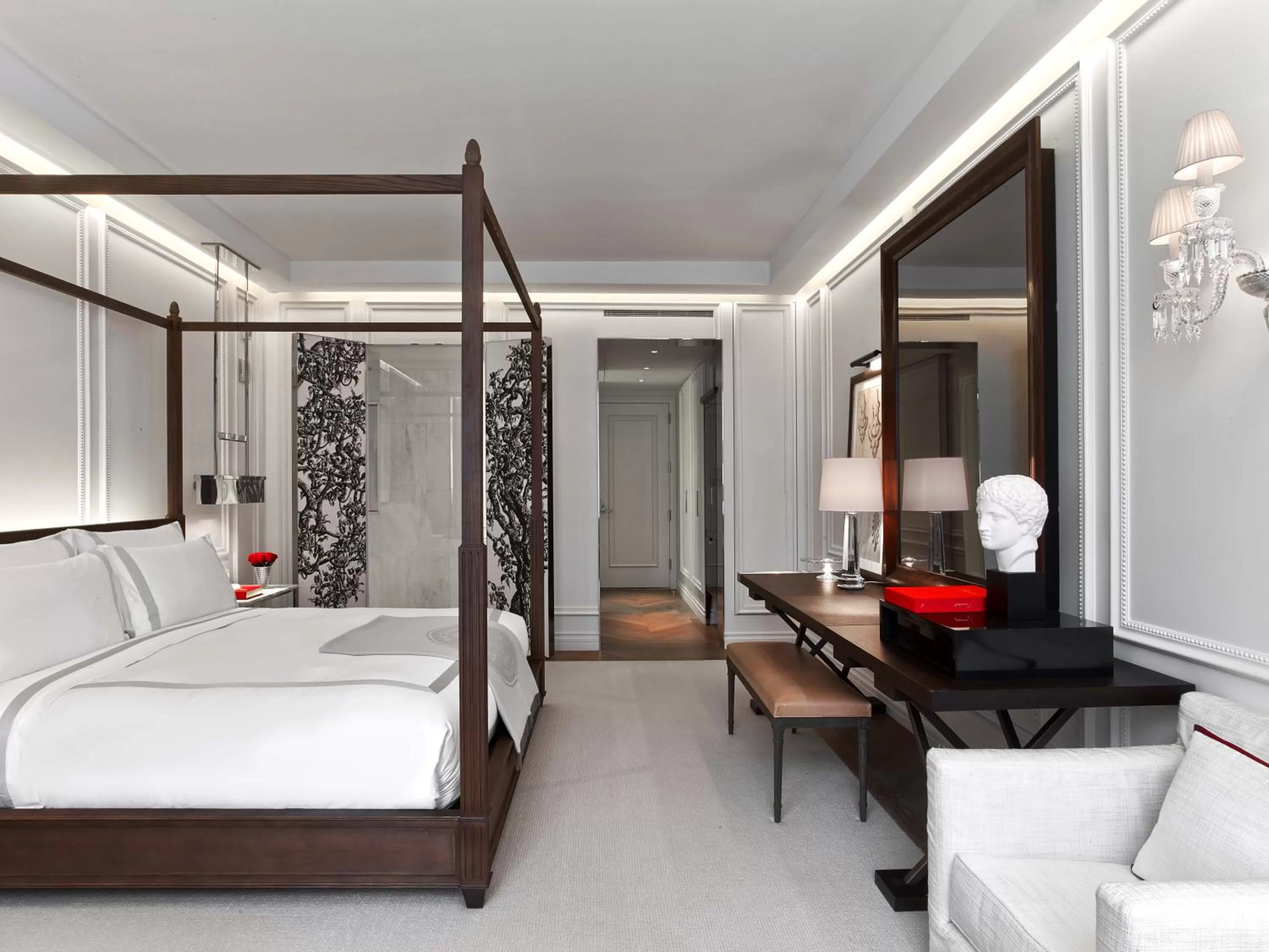 Photo of the whole room, Bed in Baccarat Hotel and Residences New York
