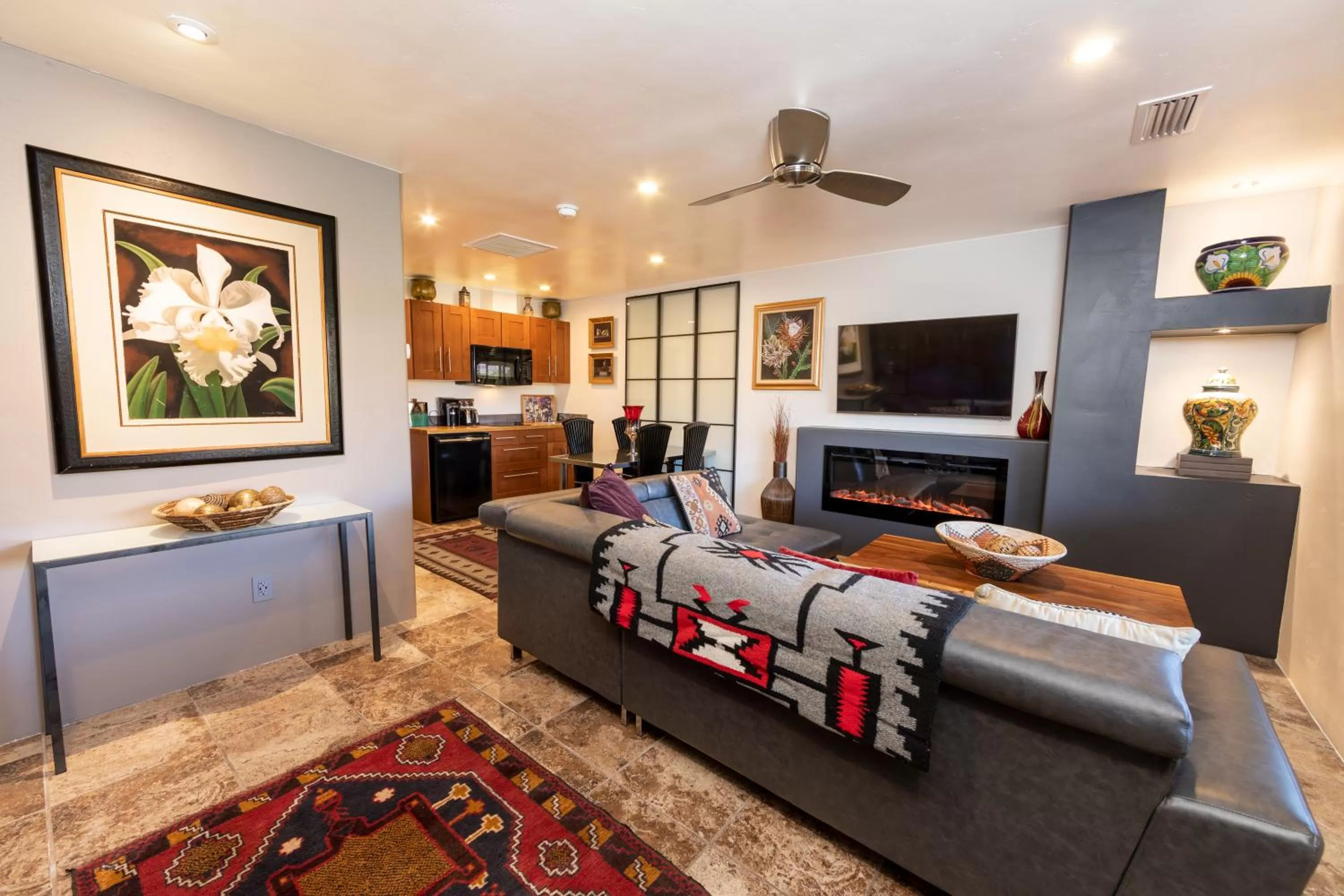 Living room in A Sunset Chateau