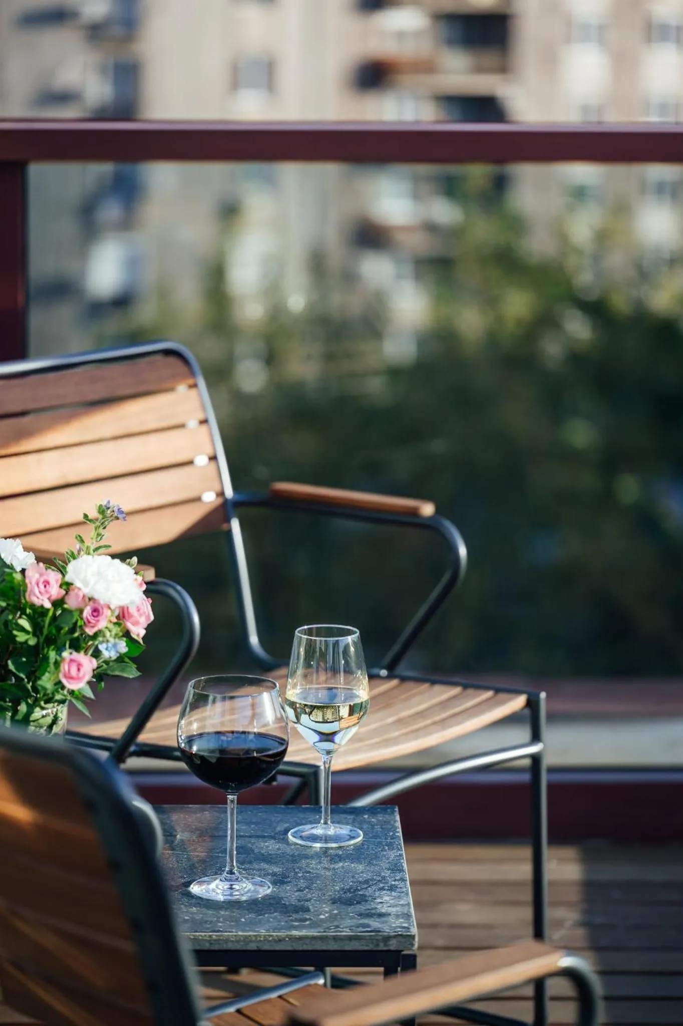 Balcony/Terrace in Peakture Hotel