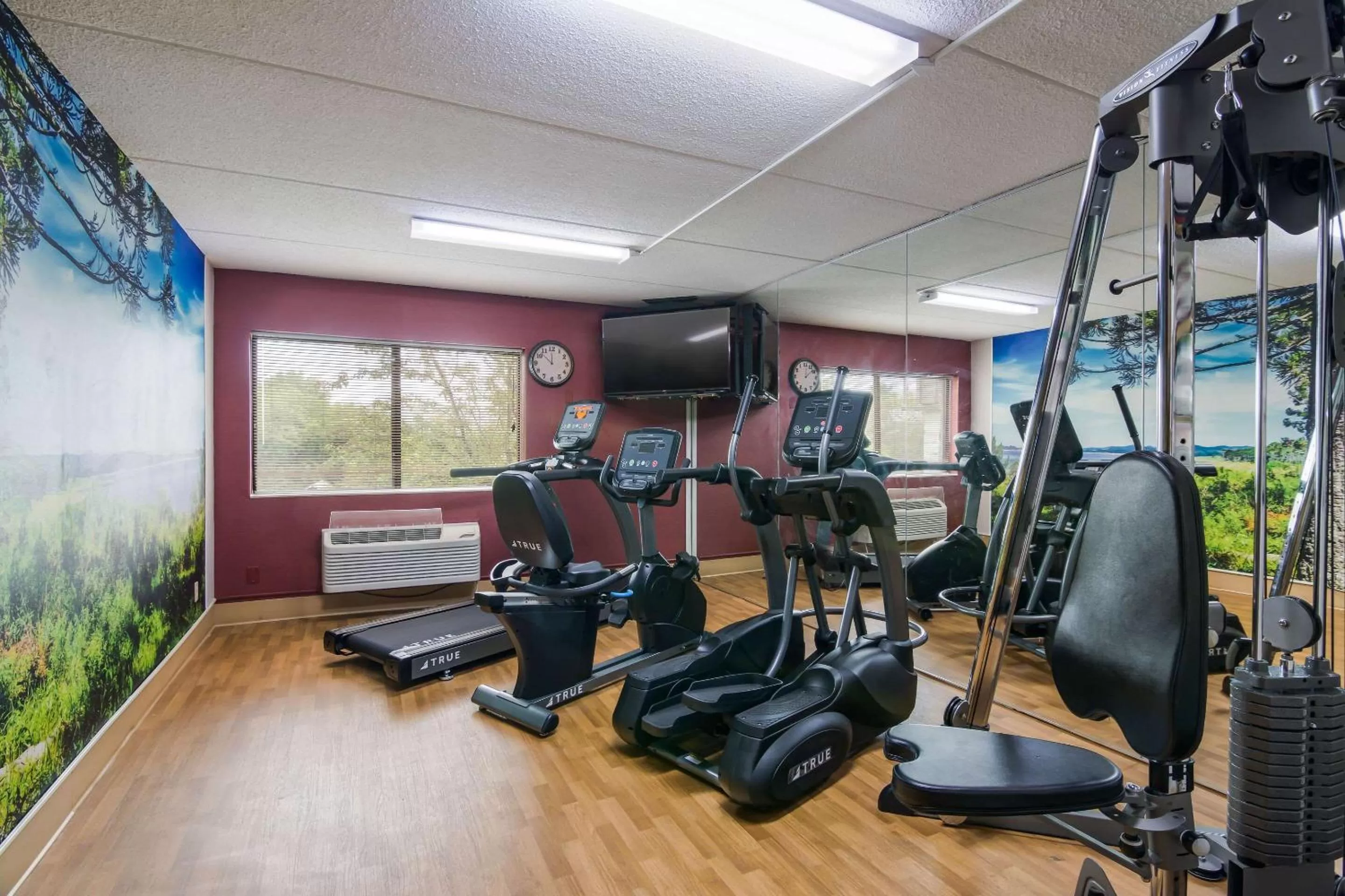 Fitness centre/facilities in Clarion Pointe Jamestown - Falconer