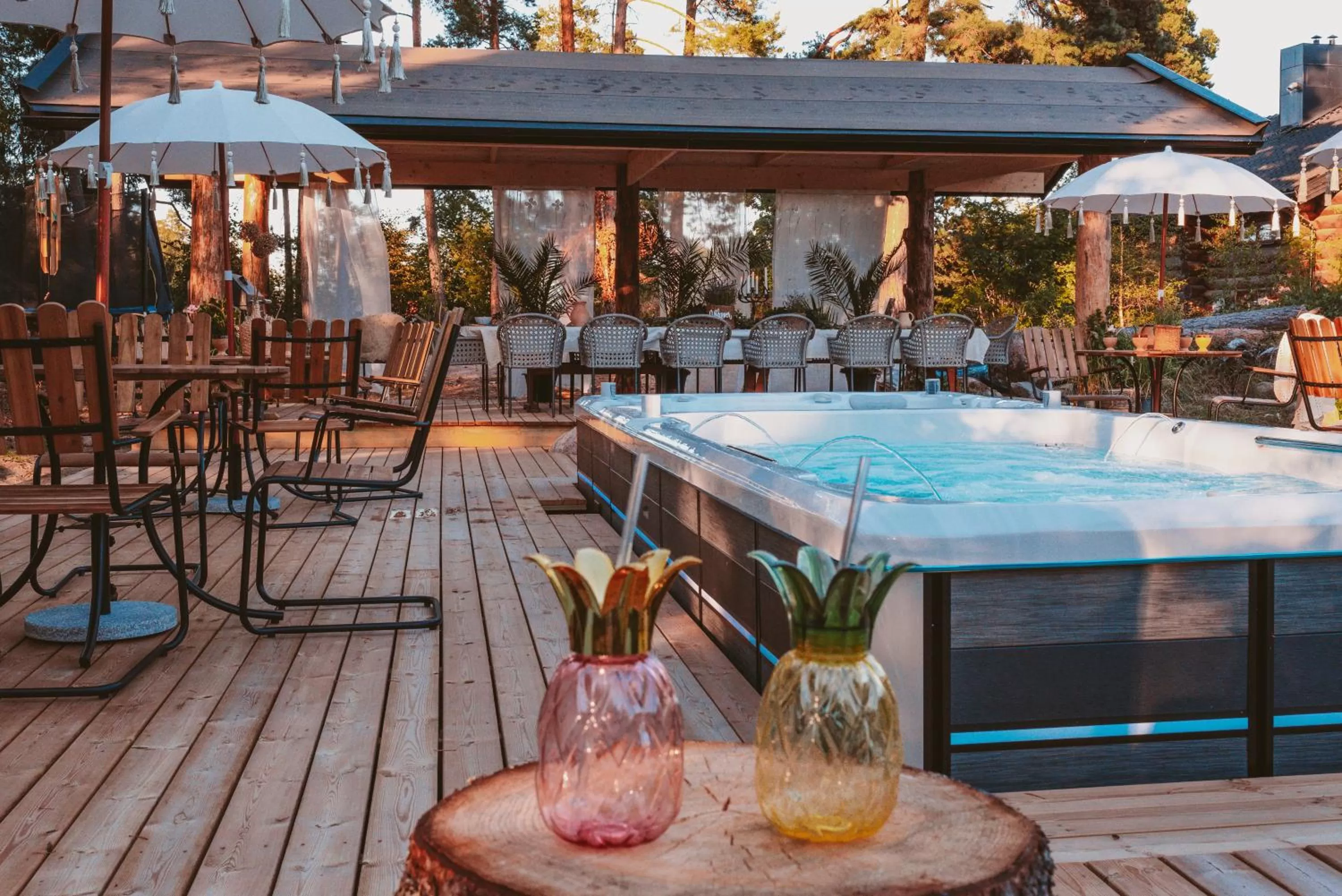 Patio in Woodstock B&B & Studio Apartments