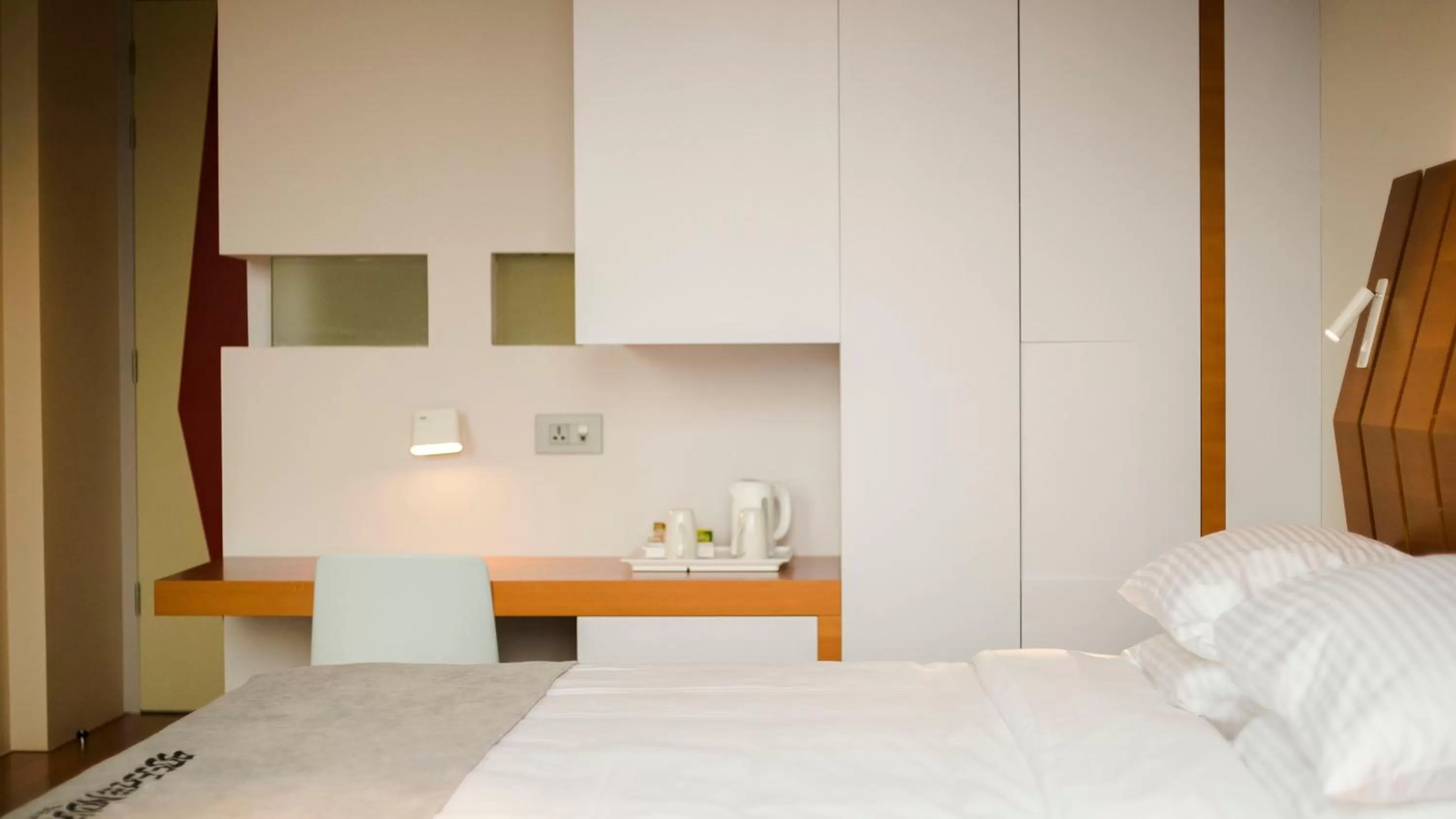 Bed in Bossa Nova Beirut Hotel