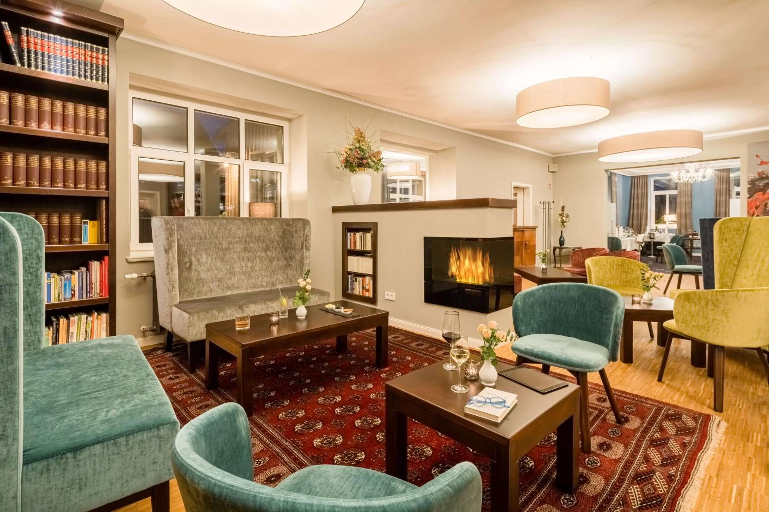 Lounge or bar in QUARTIER 5 Hotel & Restaurant, Sächsische Schweiz