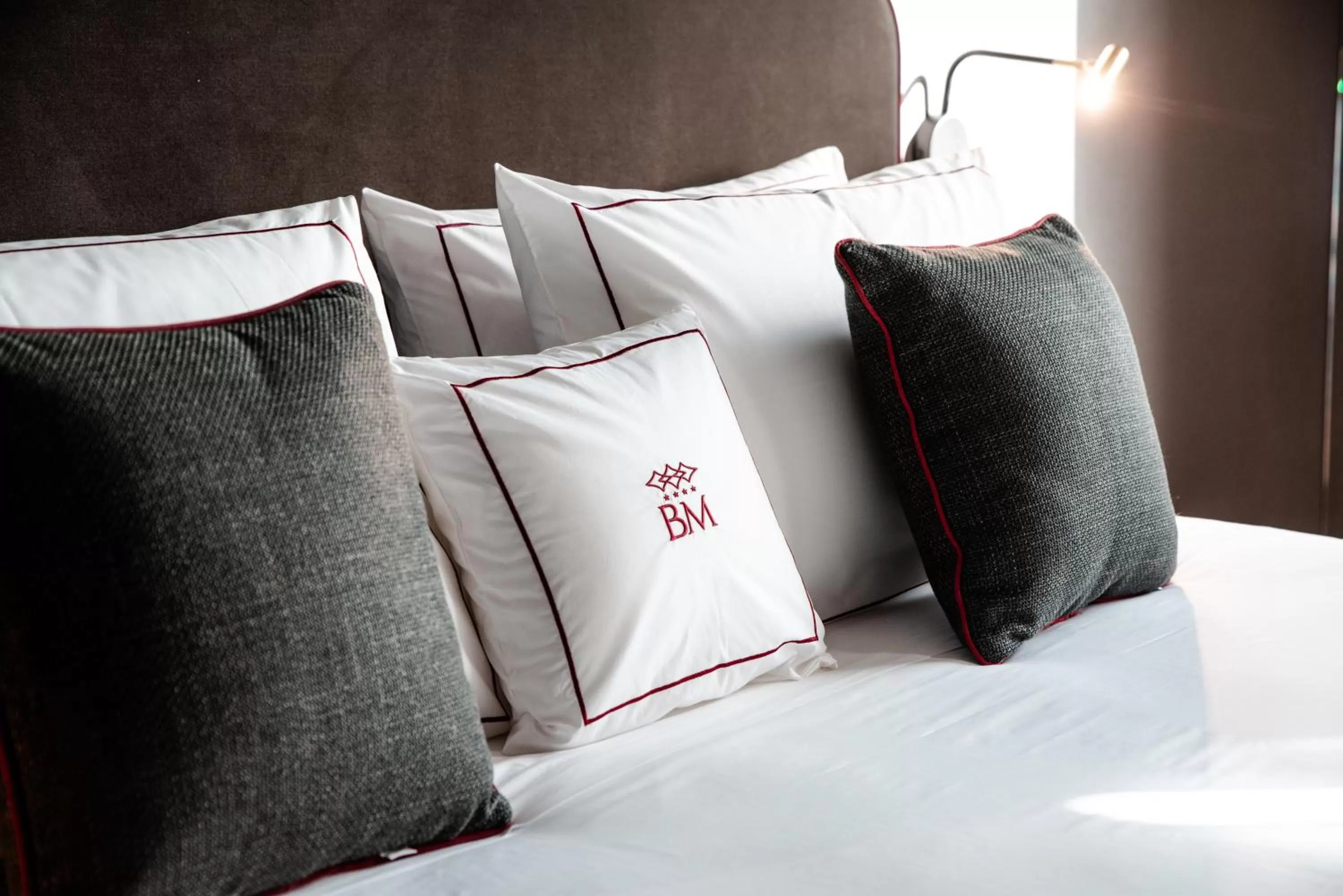 Bed in Bianca Maria Palace Hotel