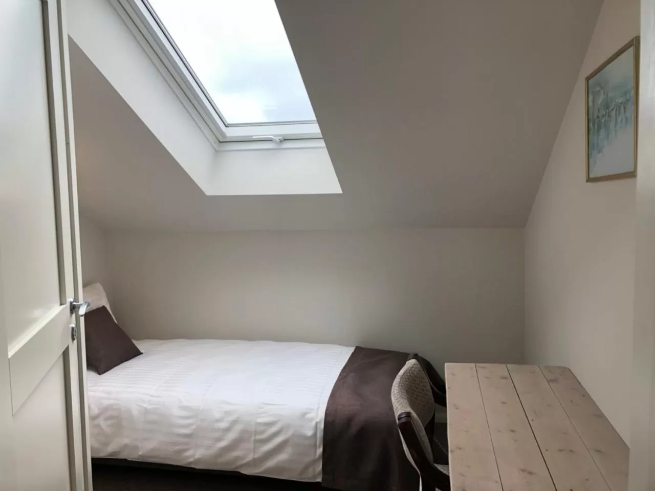 Bed in Arctic Hotel Nordkapp