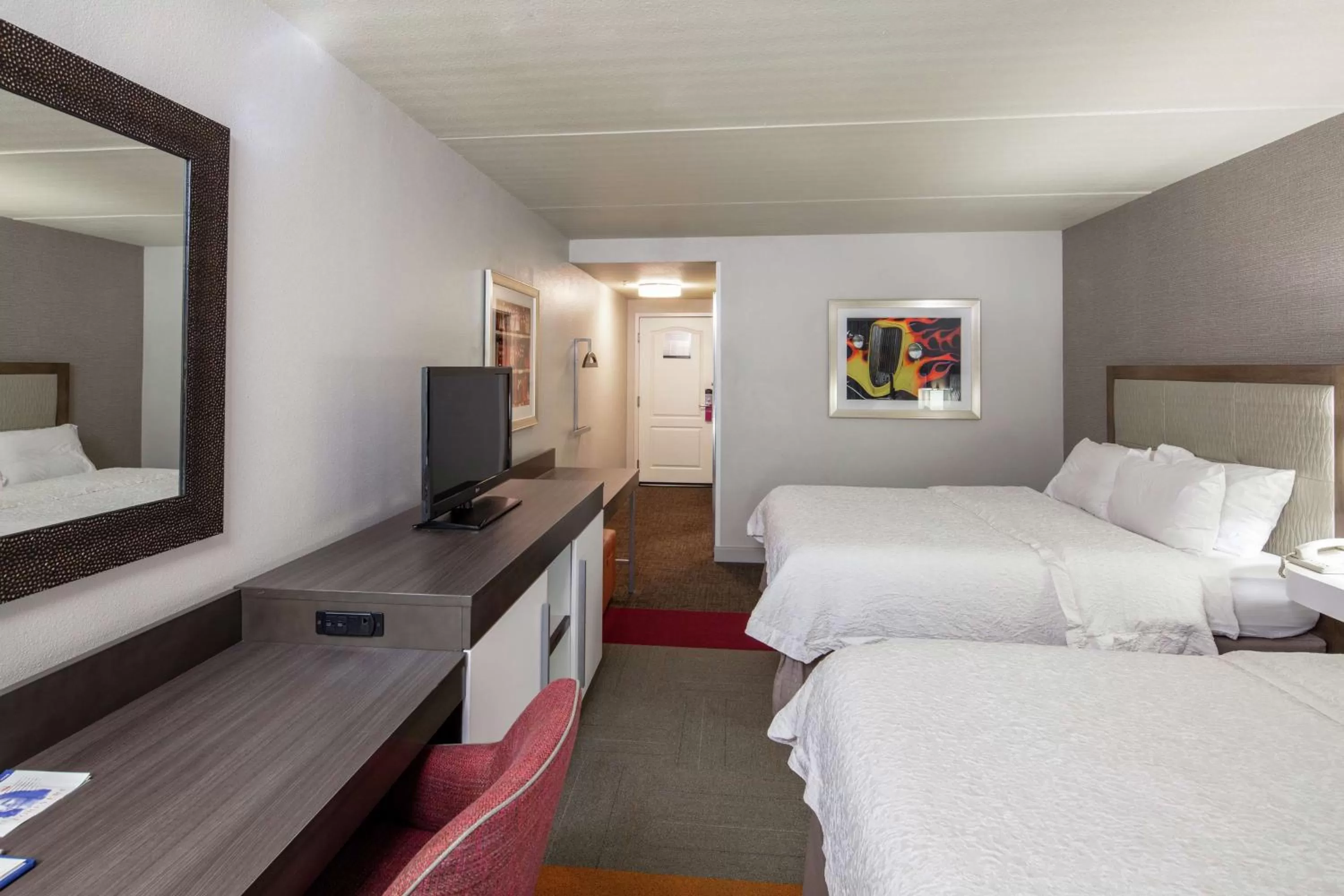 Bedroom, Bed in Hampton Inn & Suites Austin Cedar Park-Lakeline